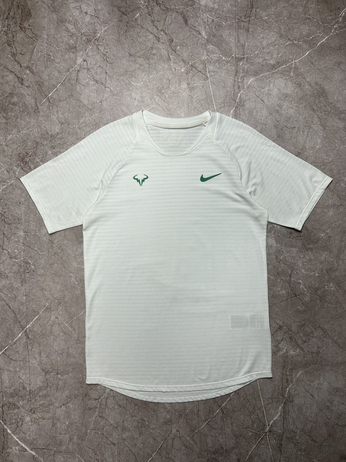 Nike × Vintage Nike Rafa Nadal court t-shirt dri-fitadv tee Size US S / EU 44-46 / 1 - 2 Thumbnail