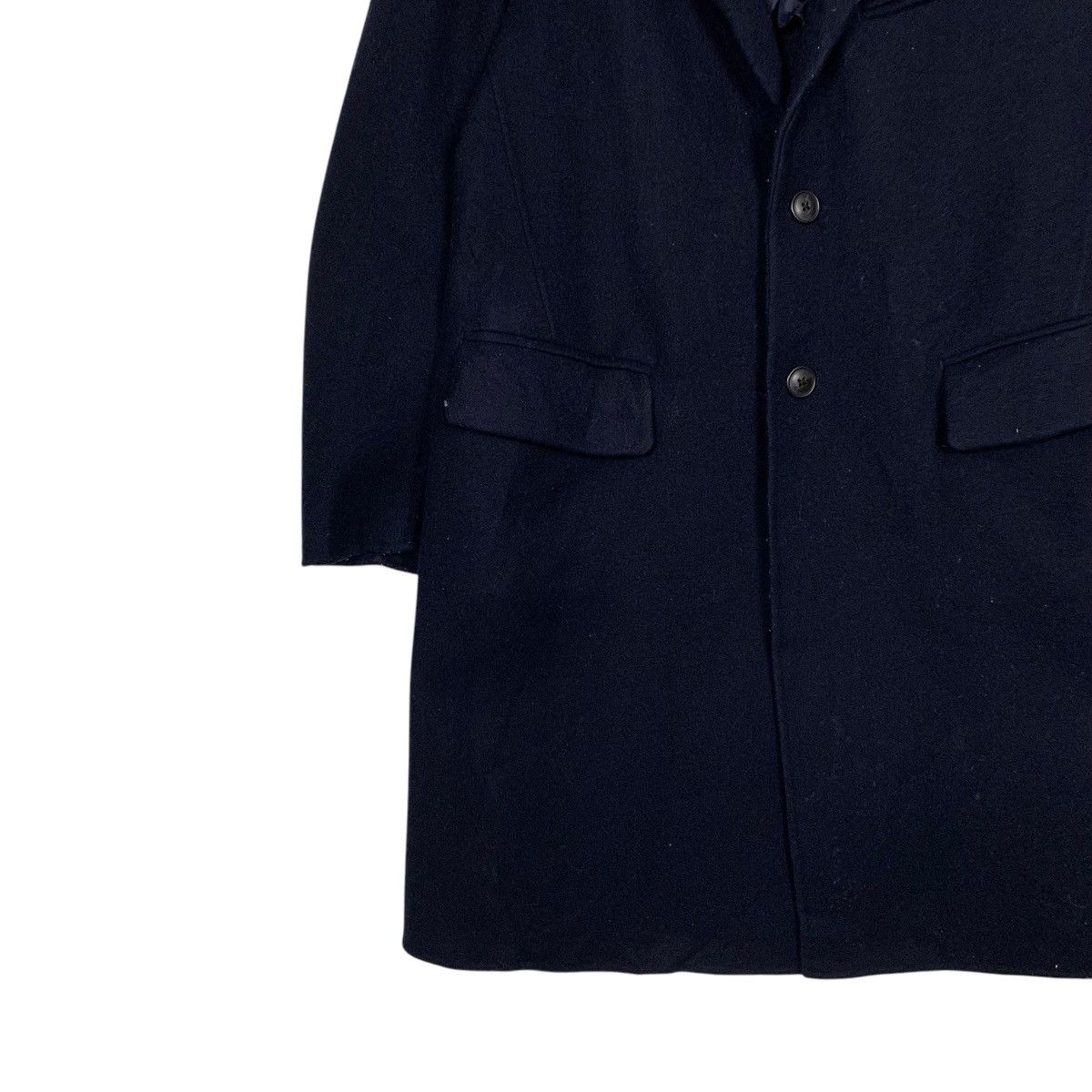 Jil Sander × Uniqlo +J Uniqlo X Jil Sander Navy Blue Wool Overcoat #2503-C113 Size US M / EU 48-50 / 2 - 4 Thumbnail