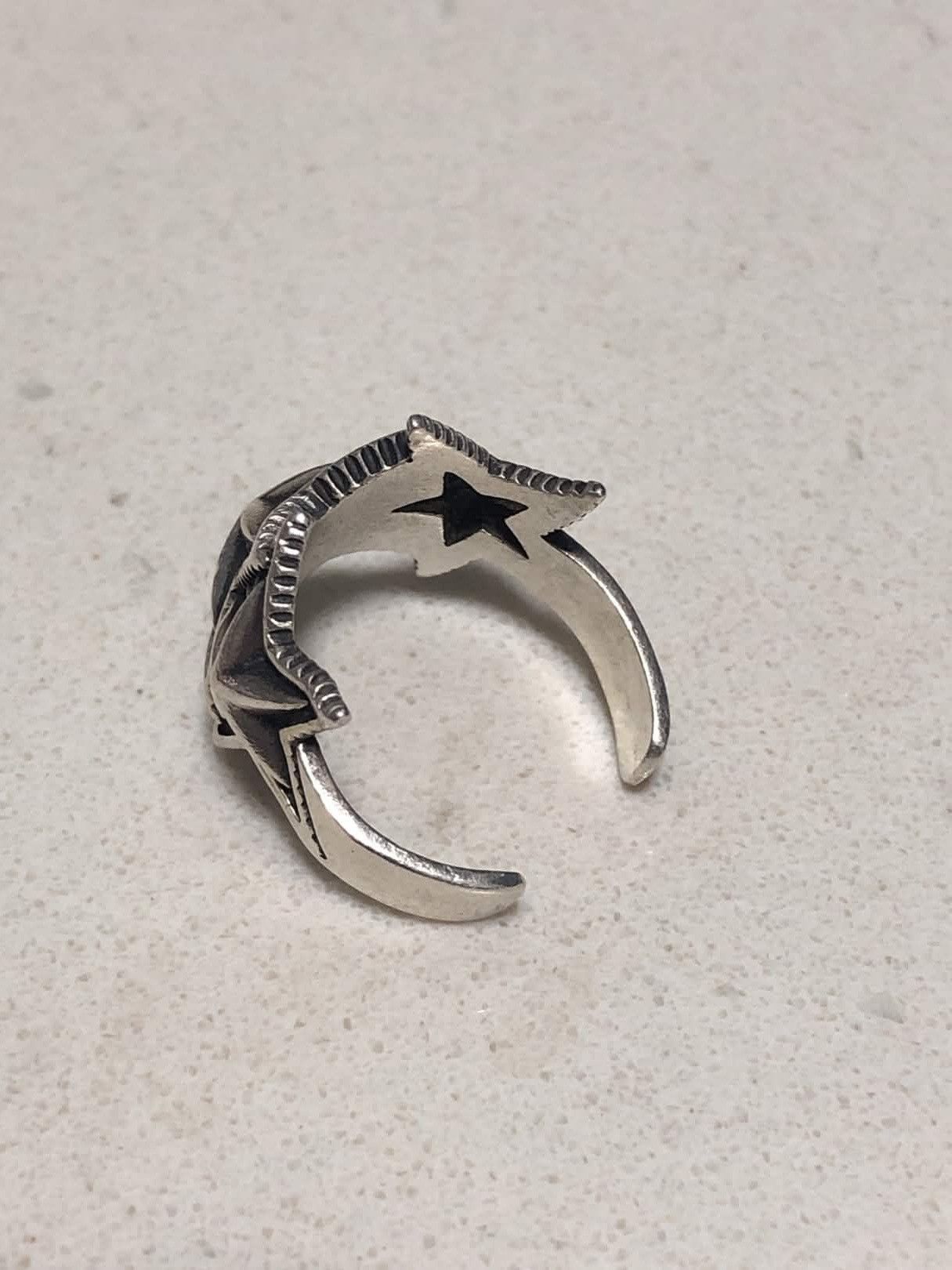Vintage Triple star ring Size ONE SIZE - 3 Thumbnail