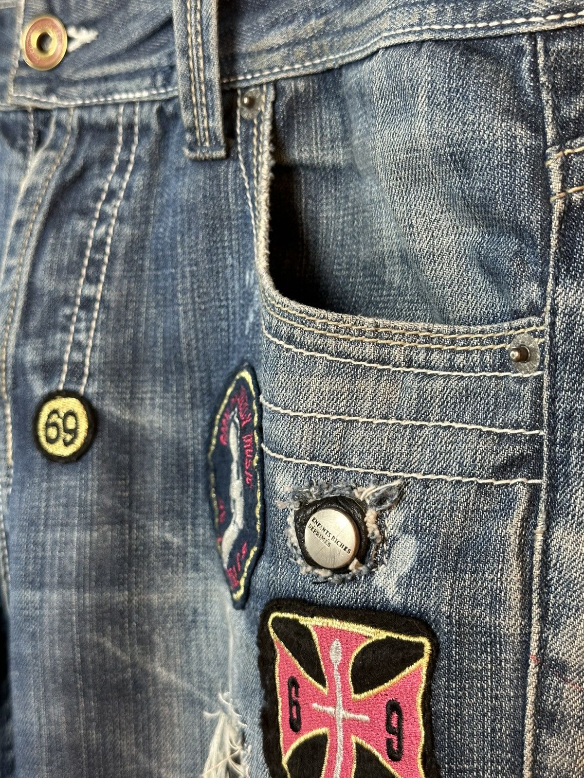 Other De Puta Madre 2007 Fuck-Pedophilia Jeans Size US 32 / EU 48 - 8 Thumbnail