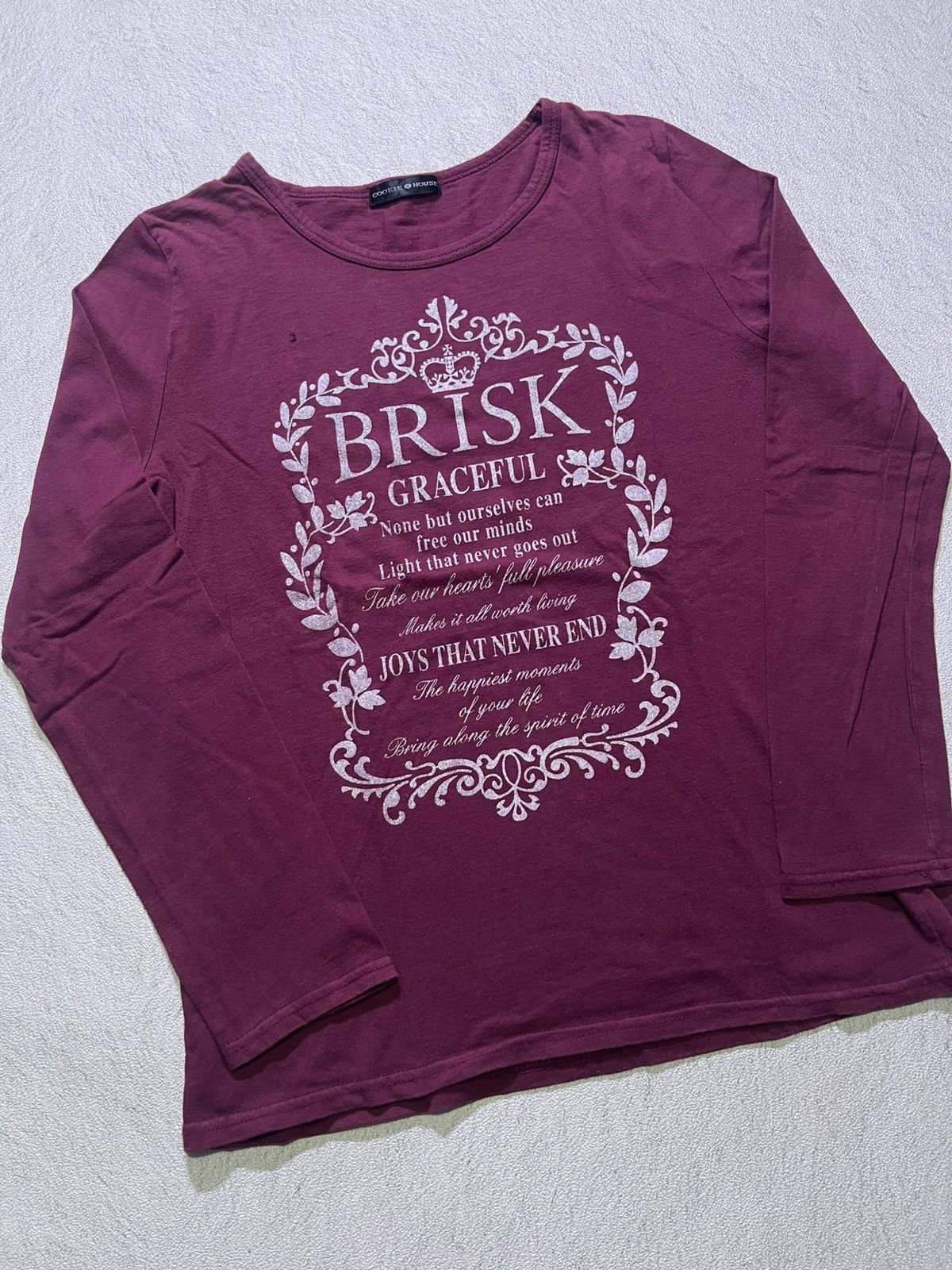 Hysteric Glamour Y2K COOKIE HOUSE long sleeve tshirt Size US M / EU 48-50 / 2 - 2 Thumbnail