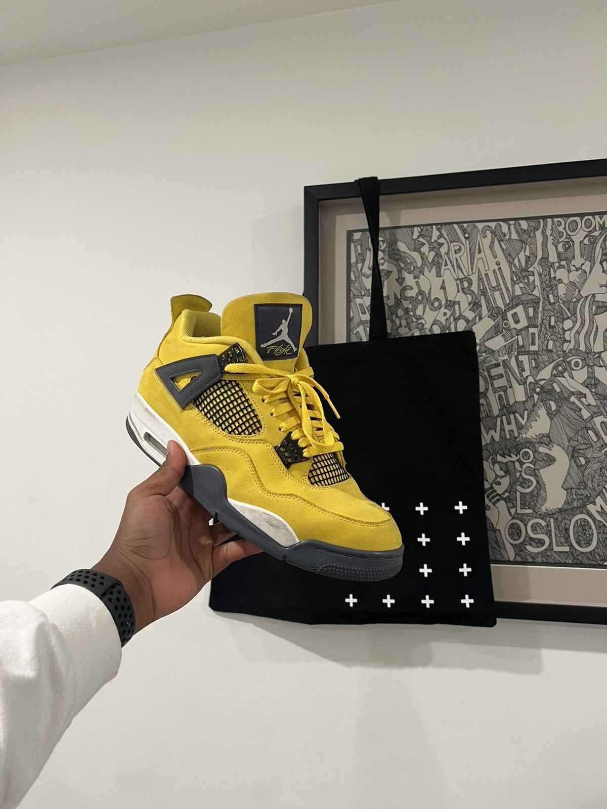 Jordan Brand Jordan 4 Retro Lightning Size US 12 / EU 45 - 1 Thumbnail