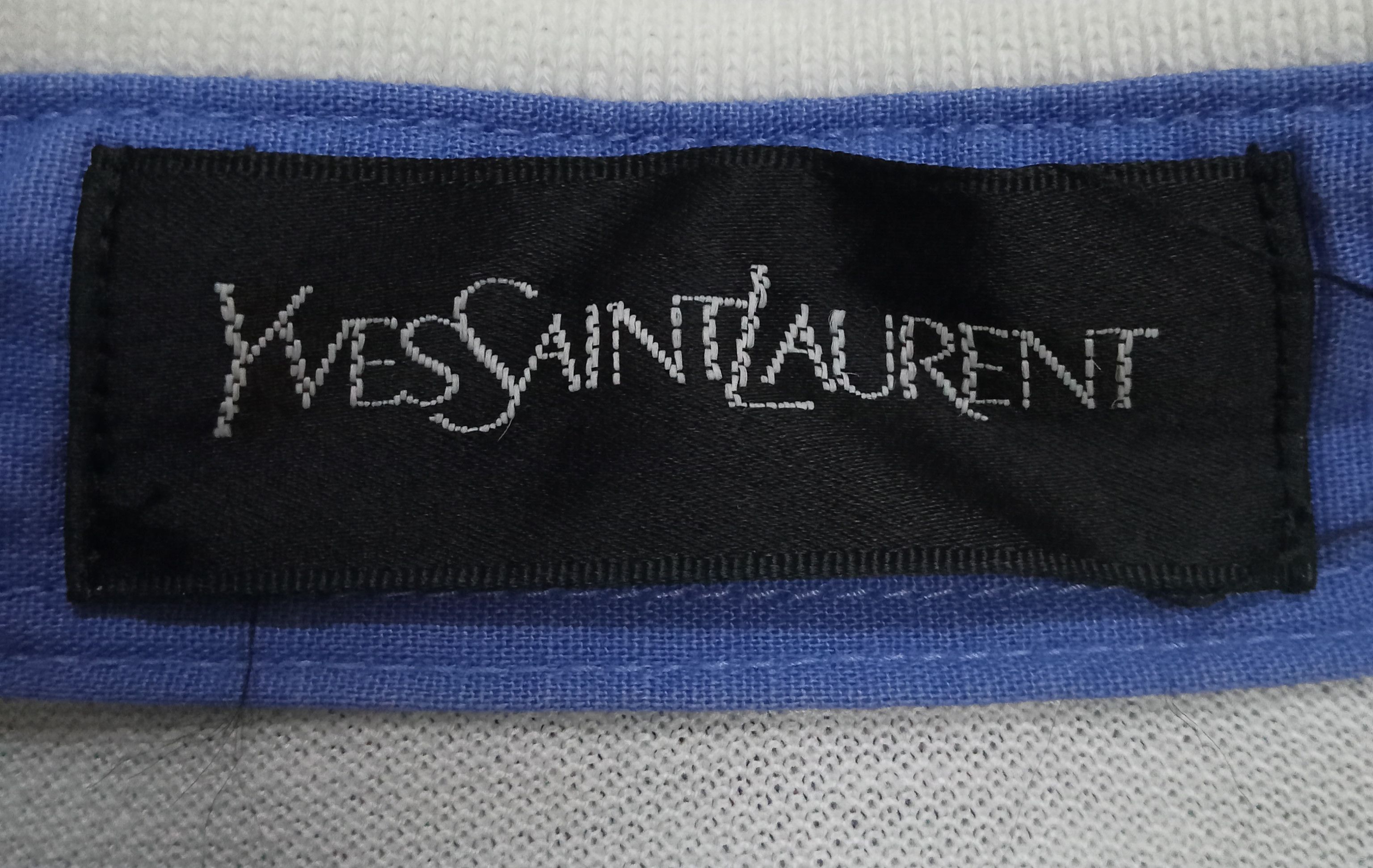 Yves Saint Laurent Yves Saint Laurent Vintage Polo Shirt Size US L / EU 52-54 / 3 - 2 Thumbnail