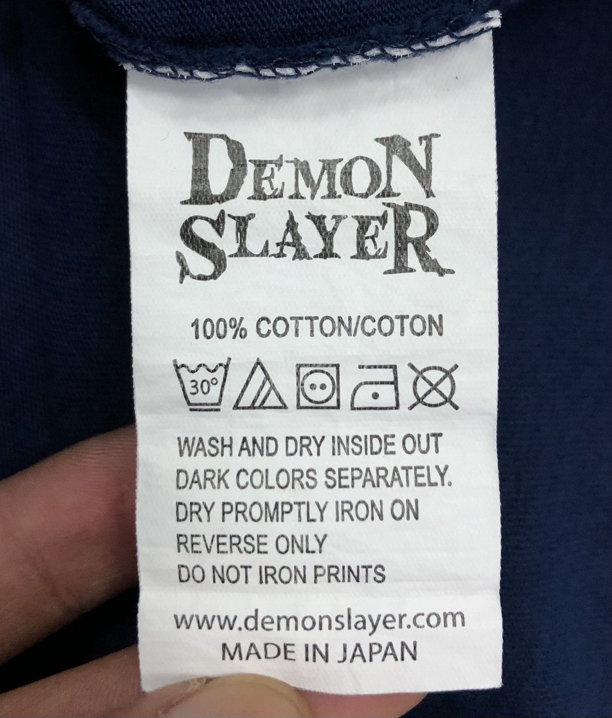 Anime Demon Slayer Kimetsu No Yaiba Giyu Tomioka T-Shirt Size US XL / EU 56 / 4 - 10 Thumbnail