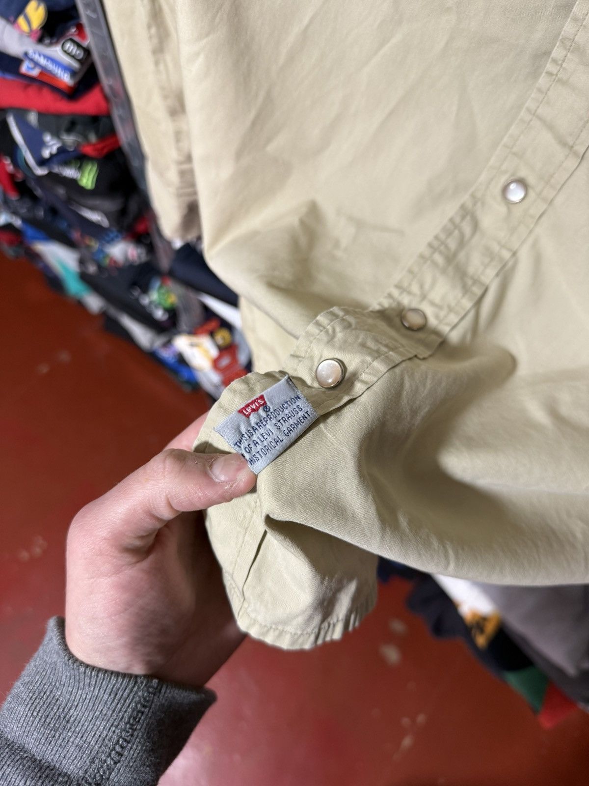 Levi's Vintage Clothing Vintage 90’s Levis Western Wear Cowboy Retro Button Shirt Size US M / EU 48-50 / 2 - 12 Thumbnail