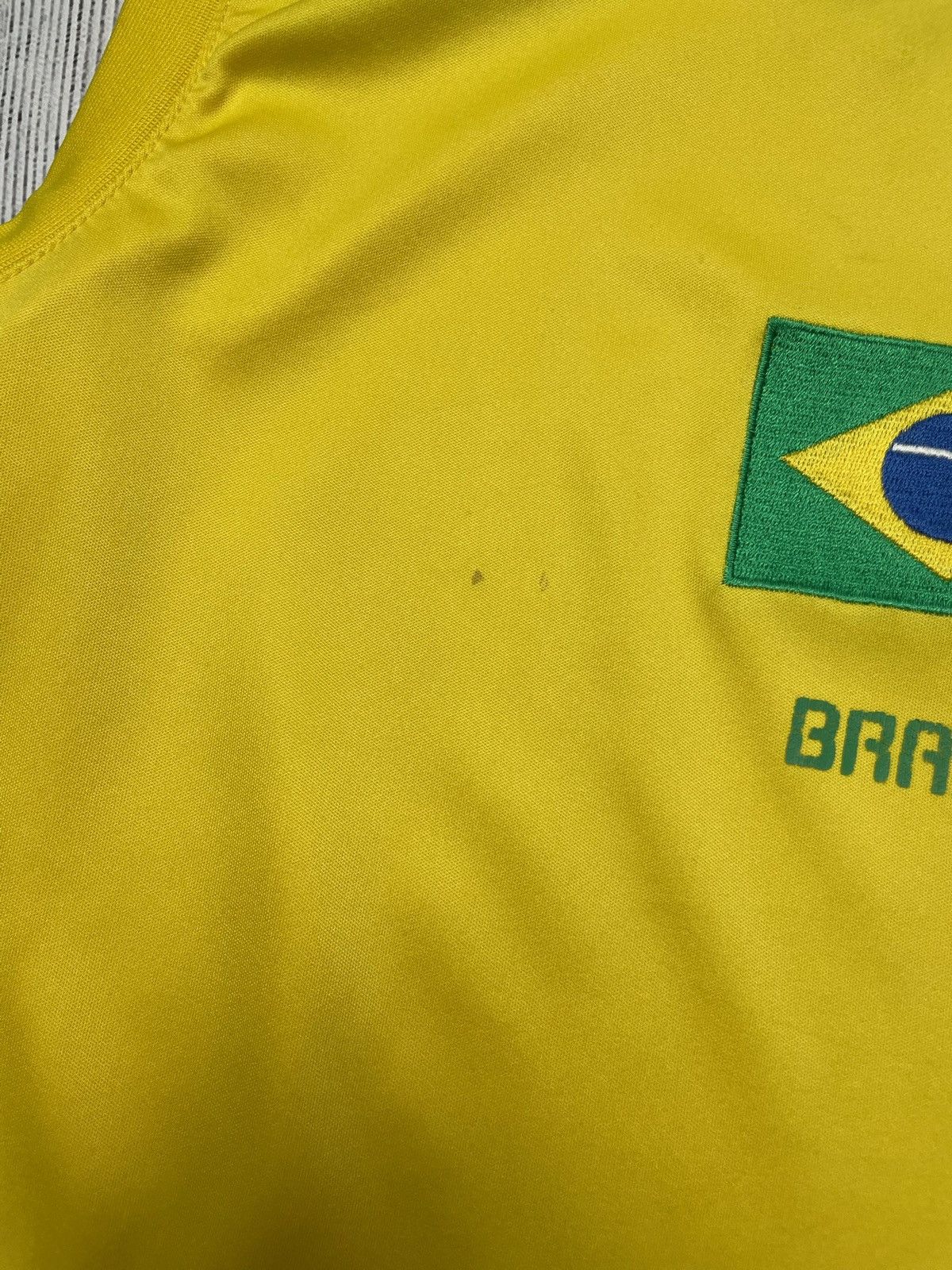 Vintage Vintage Brasil tee logo Brazil size M Size US M / EU 48-50 / 2 - 2 Thumbnail