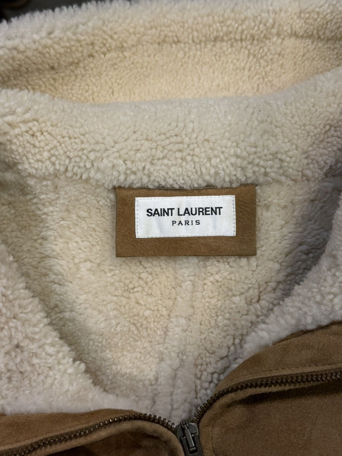 Saint Laurent Paris $5.9K FW19 Hooded Shearling Jacket 50 Size US L / EU 52-54 / 3 - 4 Thumbnail