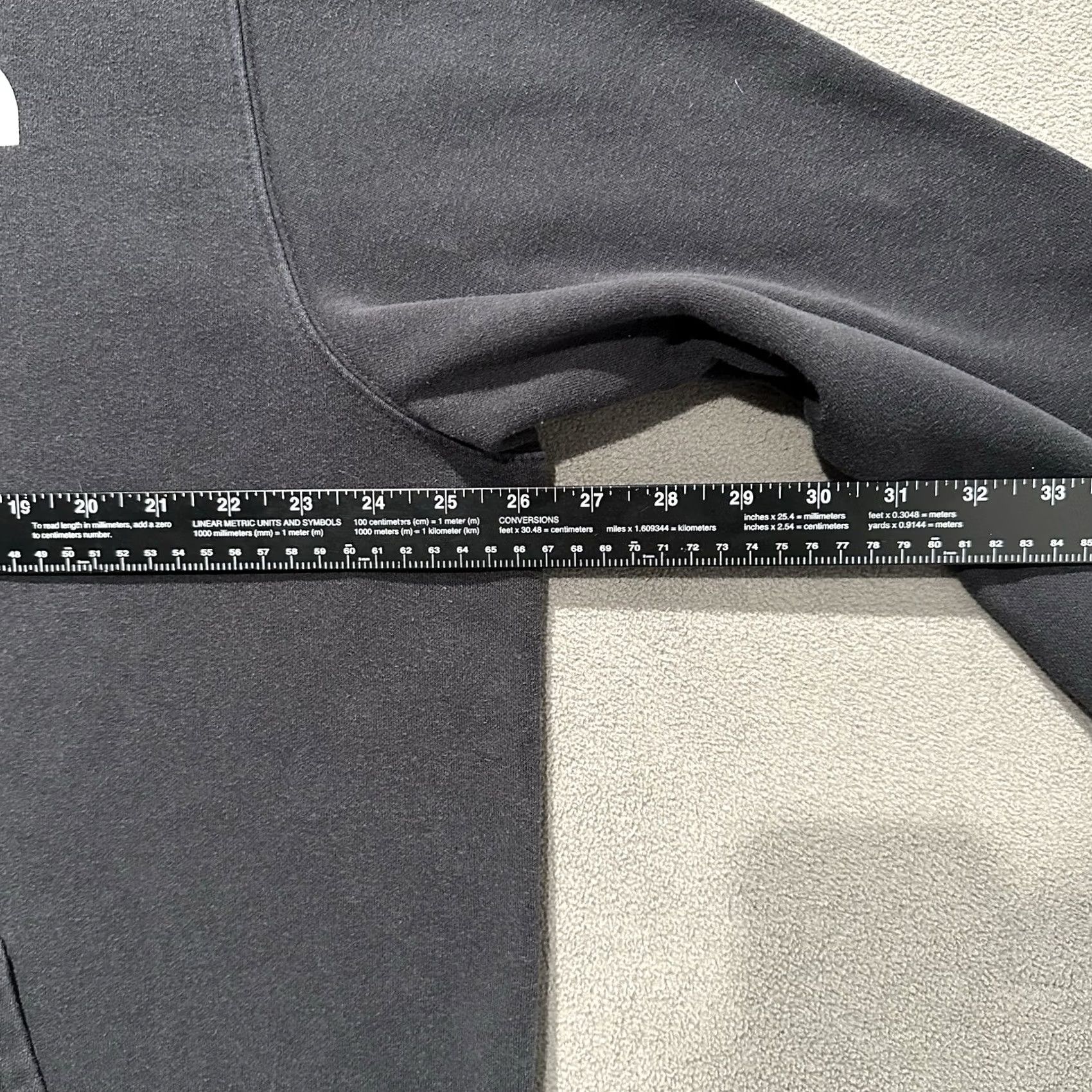 The North Face The North Face Sweatshirt Mens XL Black Logo Pullover Crew Neck Fleece Cotton Outdoor Regular EUC Size US XL / EU 56 / 4 - 6 Thumbnail