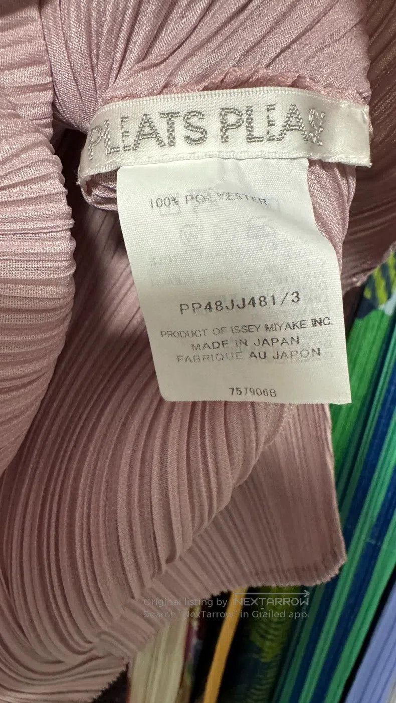 Issey Miyake Issey Miyake Purple Tank Top Size L / US 10 / IT 46 - 4 Thumbnail