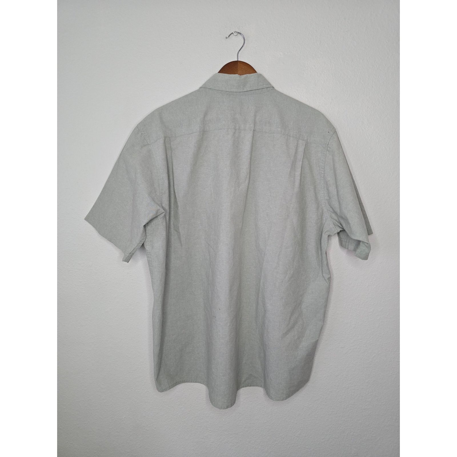 Wrangler Wrangler Short Sleeve Button Up Gray Gray XL Button Shirt Size US XL / EU 56 / 4 - 6 Thumbnail