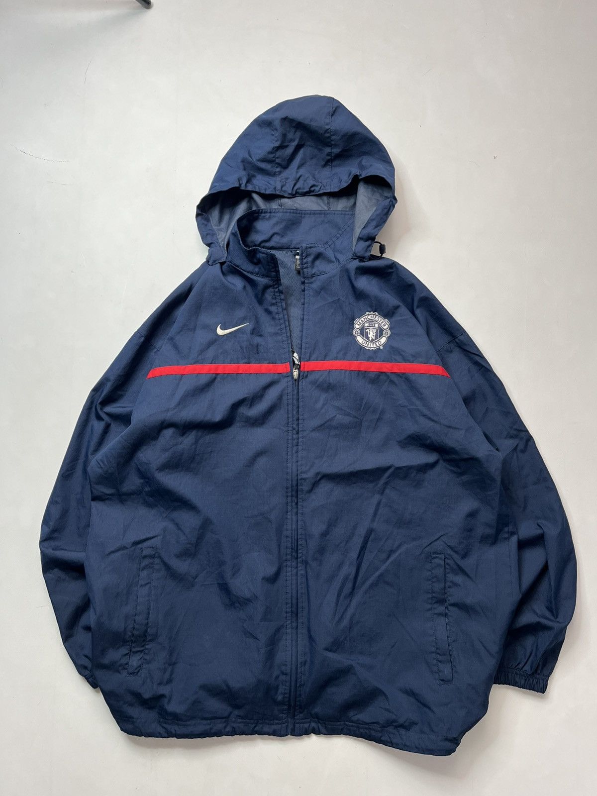 Nike Vintage Nike Manchester United jacket Size US XL / EU 56 / 4 - 1 Thumbnail