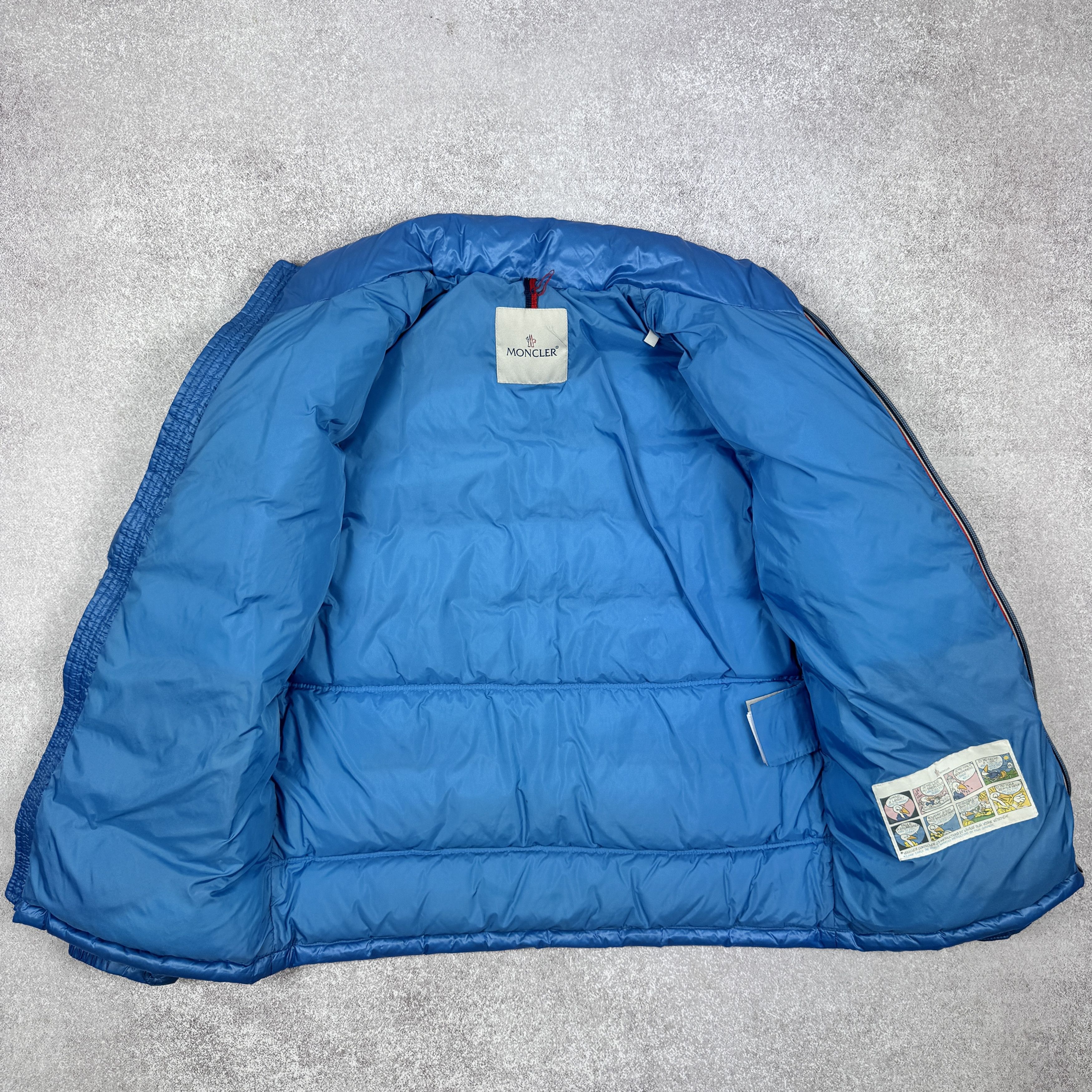 Moncler Original Moncler Gaston Blue Puffer Nylon Jacket Size 14Y Size US S / EU 44-46 / 1 - 4 Thumbnail