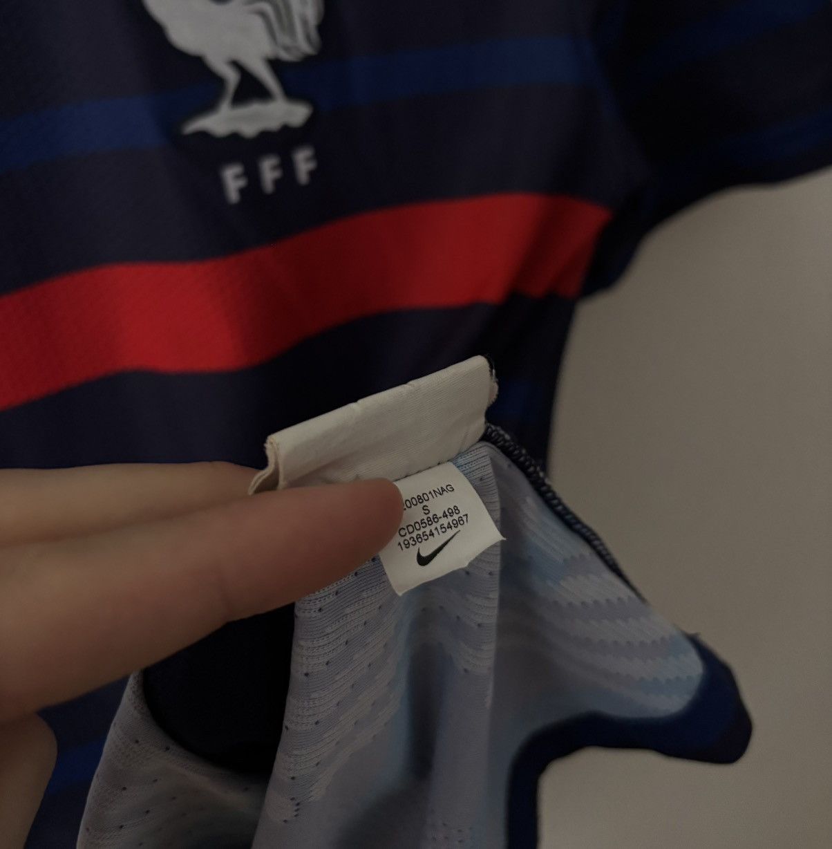 Nike Nike France Jersey Home 2020 - 21 Size US S / EU 44-46 / 1 - 6 Thumbnail