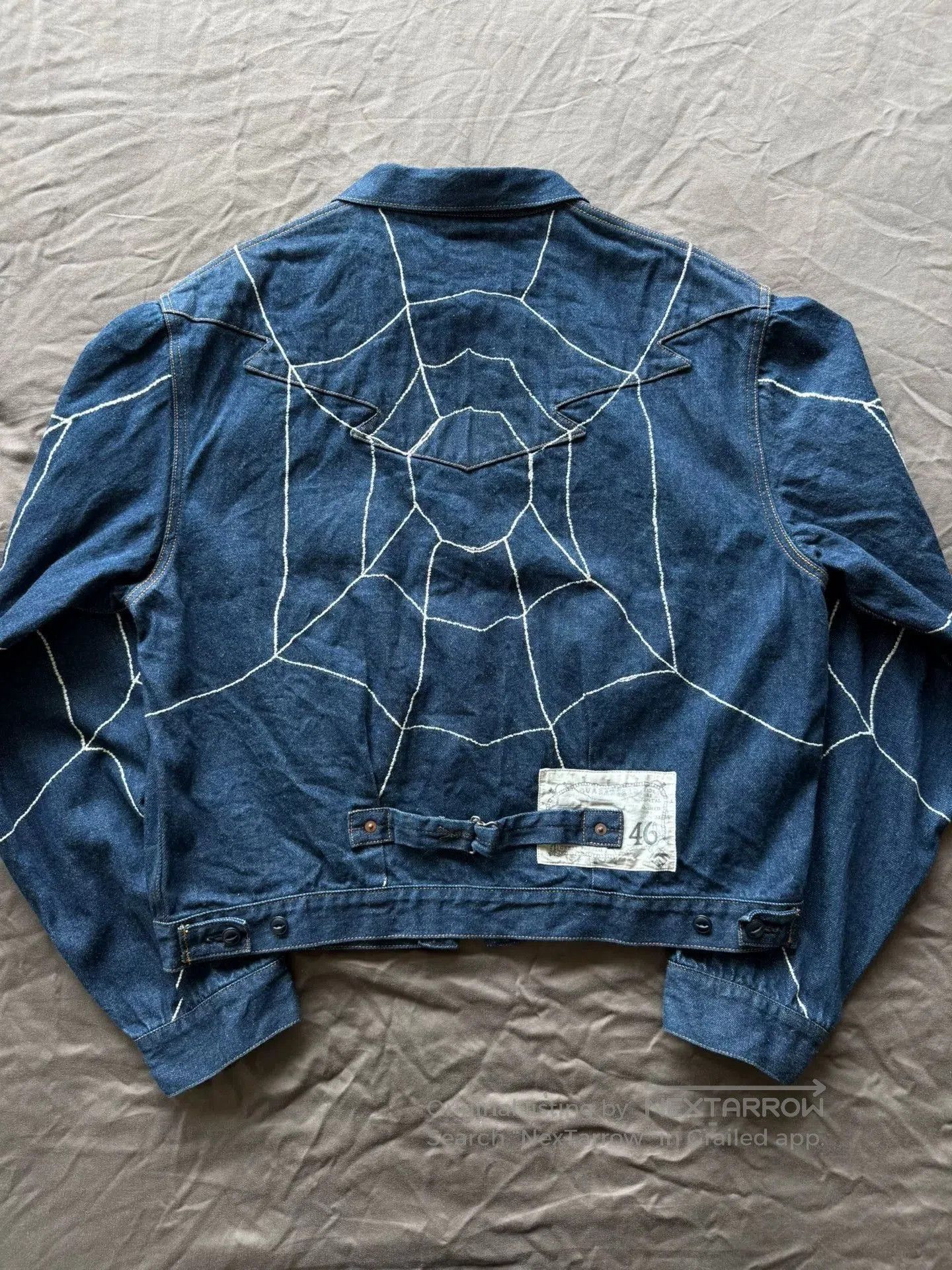 Kapital Kapital Spider Web Denim Jacket. Size US L / EU 52-54 / 3 - 2 Thumbnail
