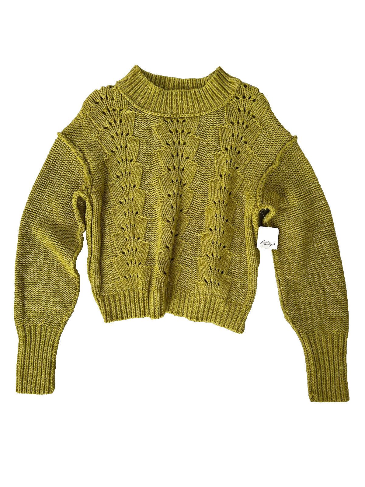 Free People Free People Bell Song Pullover Untold Gold ( XS ) Size XS / US 0-2 / IT 36-38 - 2 Thumbnail