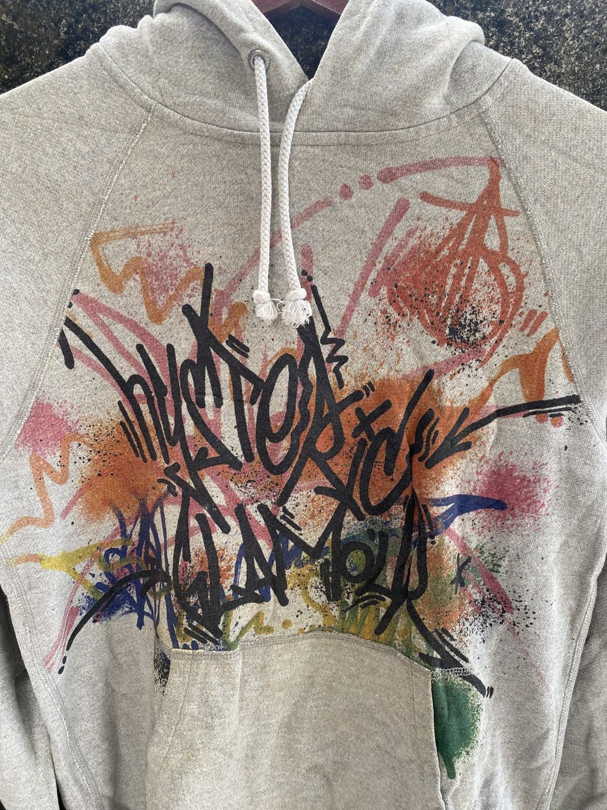Hysteric Glamour Hysteric Glamour Graffiti Design Hoodie Sweater Size US S / EU 44-46 / 1 - 2 Thumbnail