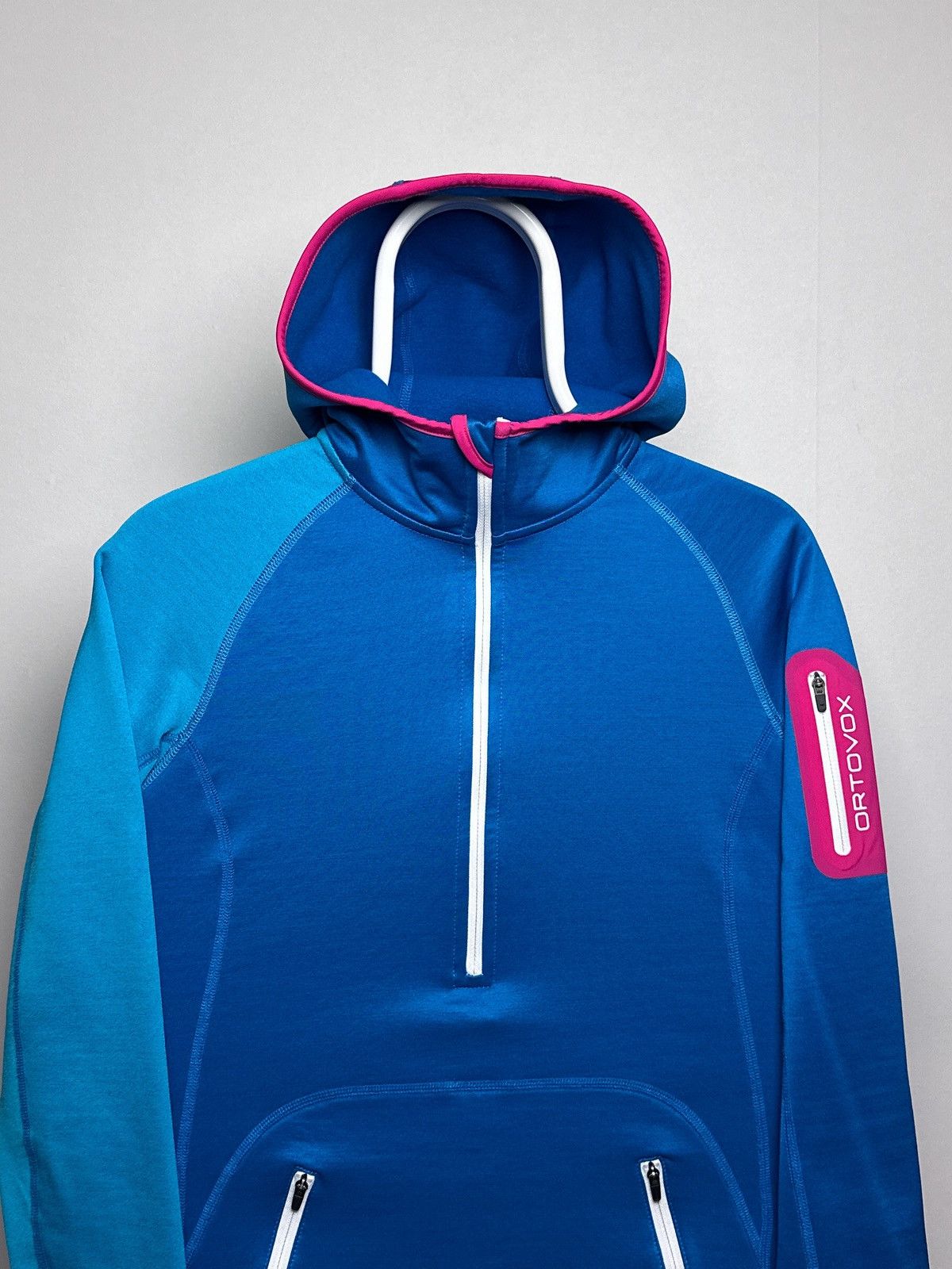 ORTOVOX Ortovox Merino Blend Pullover Zip Jacket Outdoor Size M / US 6-8 / IT 42-44 - 2 Thumbnail