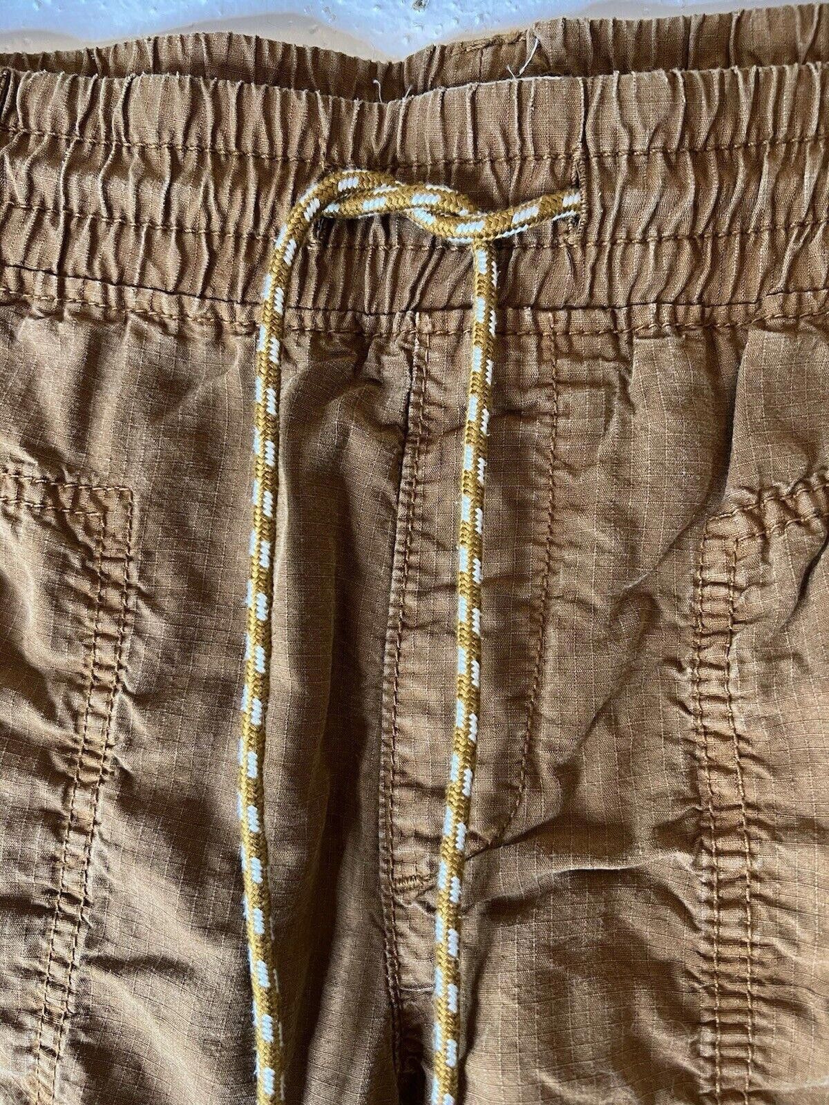 Designer ANTHROPOLOGIE Byron Seamed Utility Jogger Pants Embroidered Size 28" / US 6 / IT 42 - 4 Thumbnail