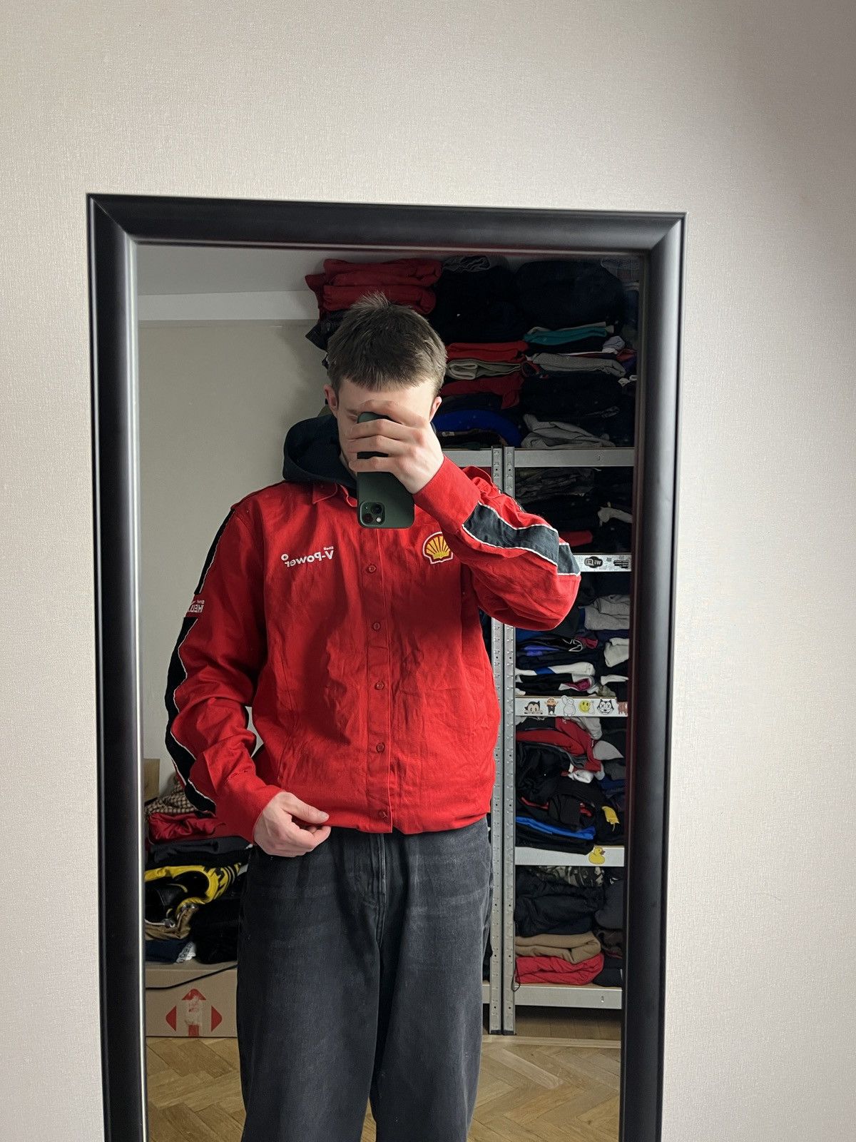 Ferrari Ferrari Scuderia F1 Shell Marlboro Racing Button Up Shirt Size US XXL / EU 58 / 5 - 3 Thumbnail