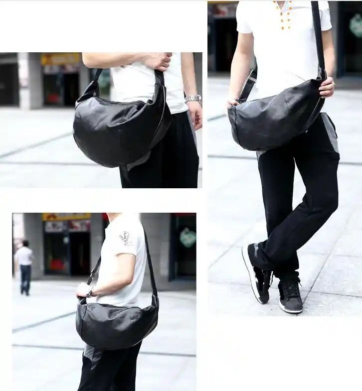 Japanese Brand Black Messenger Bag Size ONE SIZE - 3 Thumbnail