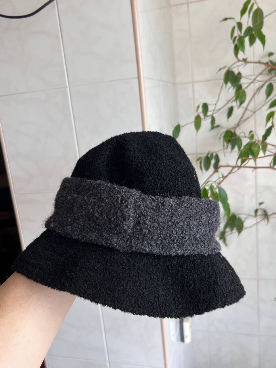 Kangol × Vintage Kangol vintage 99 mens bucket hat avant-garde geometric form Size 38 - 10 Thumbnail