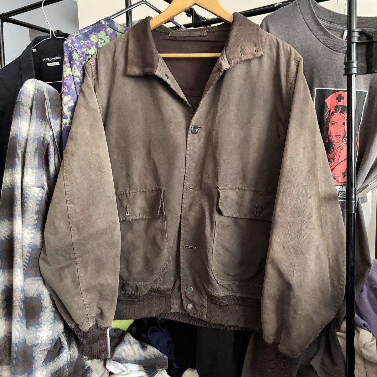 Vintage C.P. Company 90s Archive Distressed Jacket Techwear Grail Size US L / EU 52-54 / 3 - 1 Thumbnail