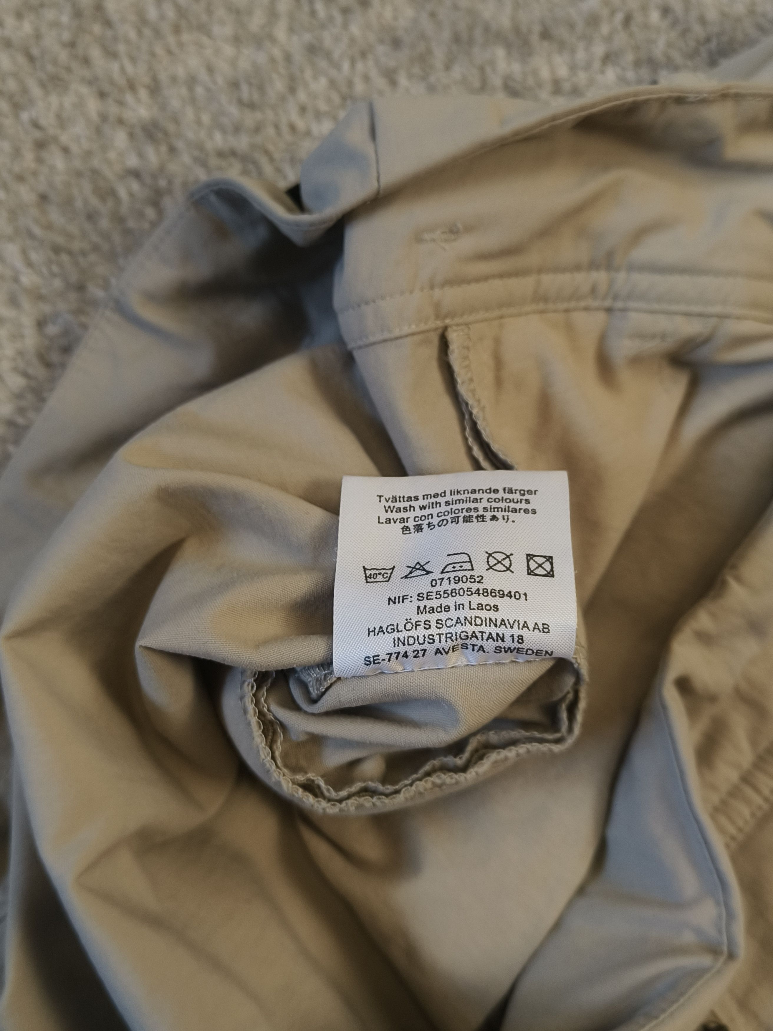 Haglofs Haglofs Climatic Belted Regular Zip Fly Activewear Pants Size 32" / US 10 / IT 46 - 8 Thumbnail
