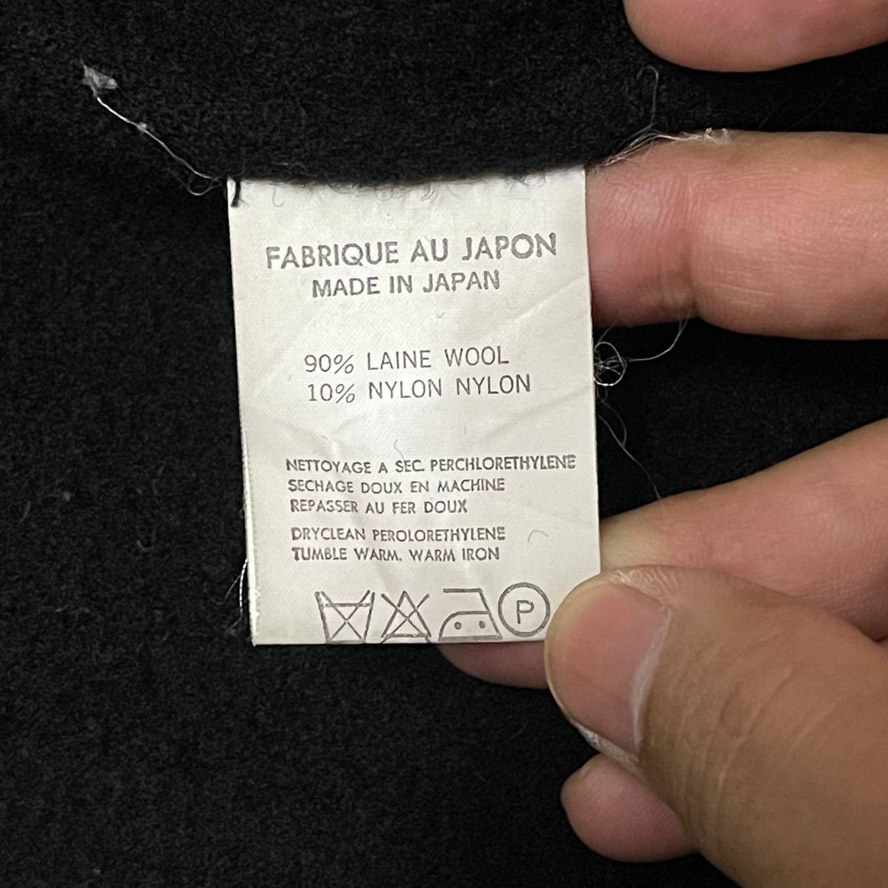 Yohji Yamamoto 80's YYPH Yohji Yamamoto Pour Homme Wool Jacket Size US M / EU 48-50 / 2 - 9 Thumbnail