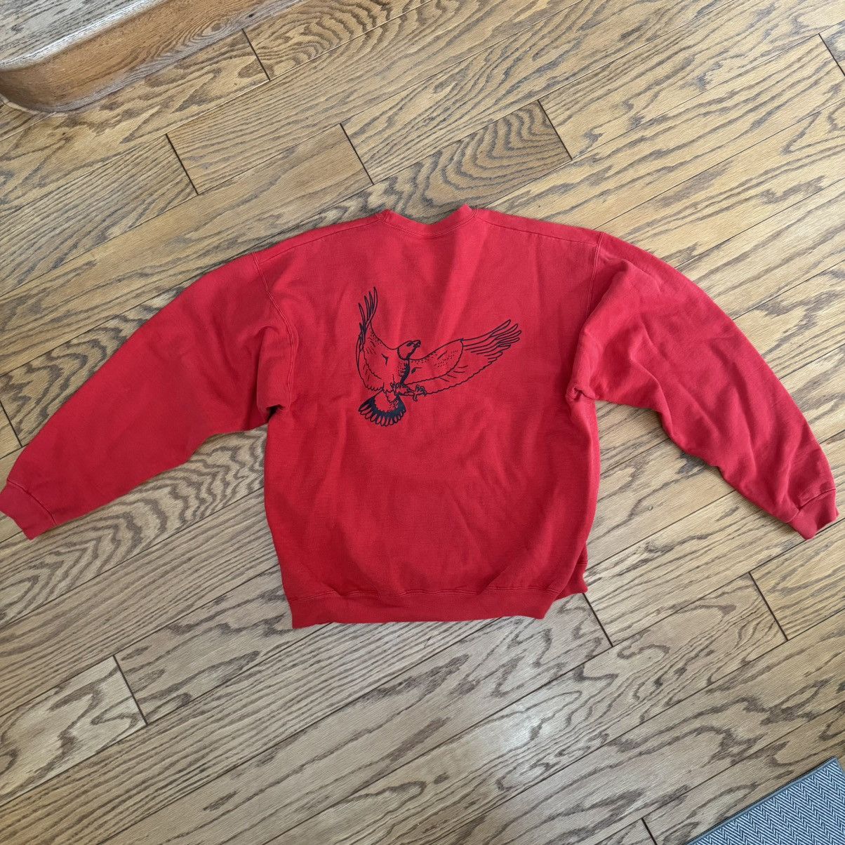 Vintage Vintage Boy Scouts Eagle Sweatshirt Size US XL / EU 56 / 4 - 1 Thumbnail
