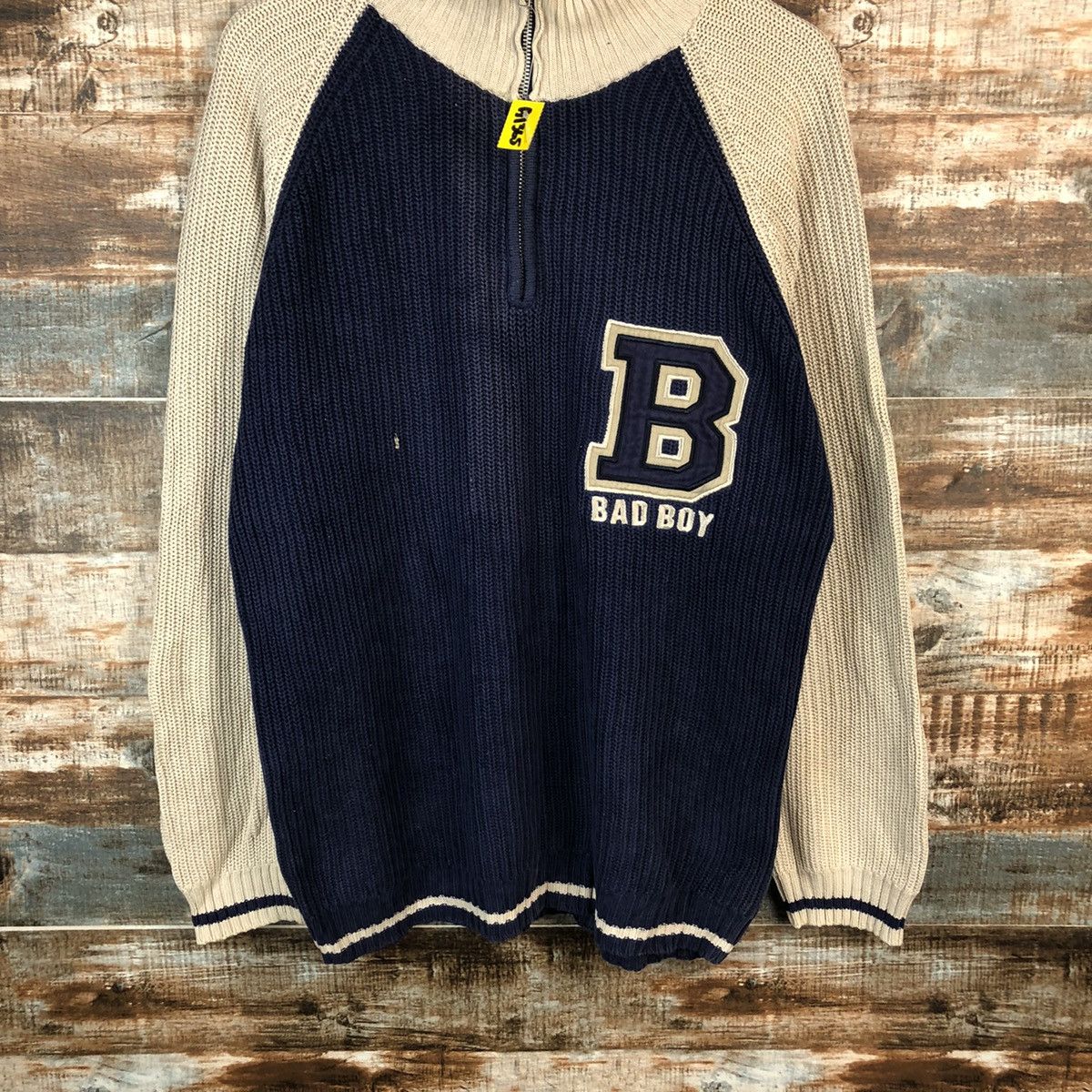 Vintage Bad Boy vintage hip hop Bombers varsity Jacket #A1365 Size US L / EU 52-54 / 3 - 3 Thumbnail