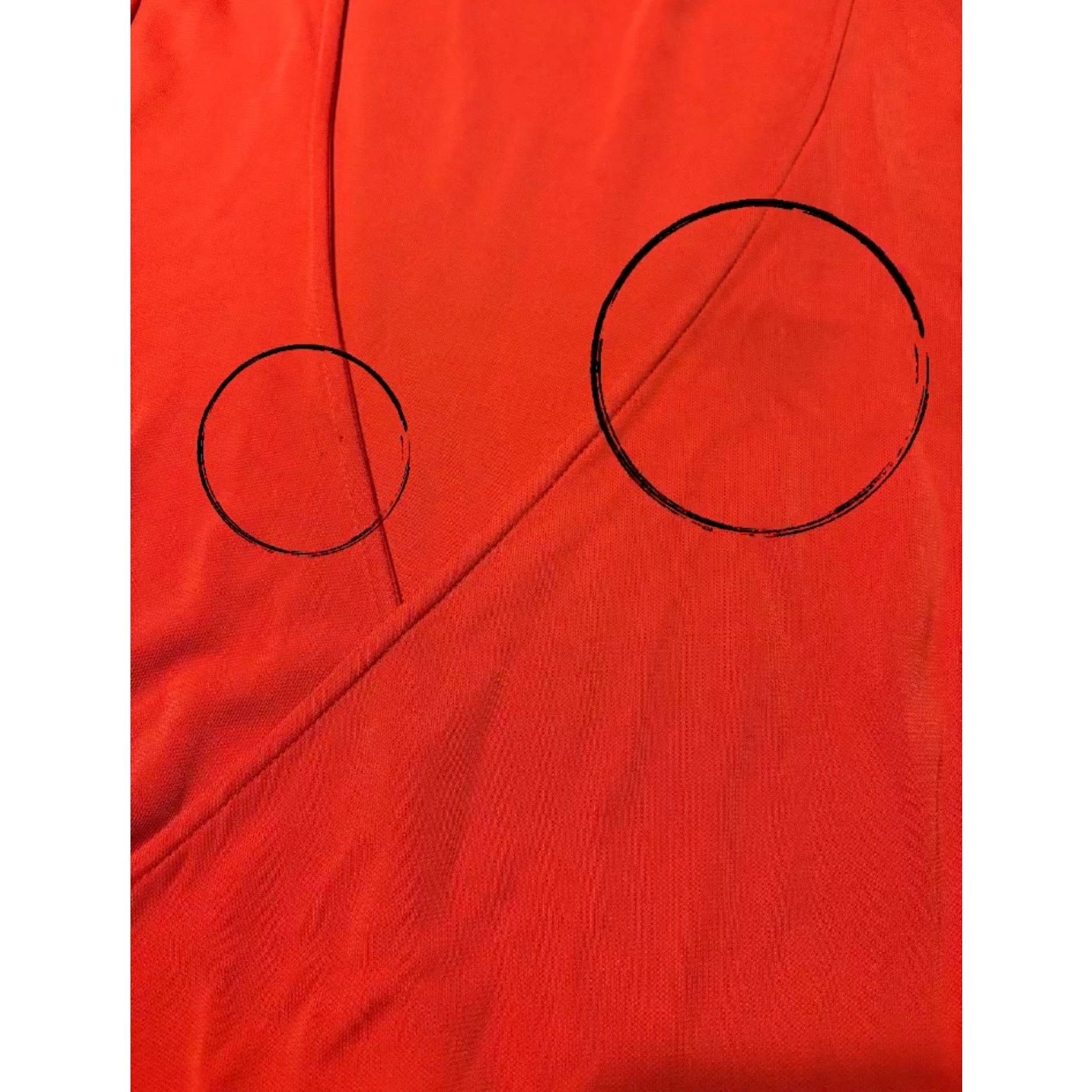The Unbranded Brand Sutton Studio Red Knee-Length True Wrap Dress Size Large Size L / US 10 / IT 46 - 8 Thumbnail