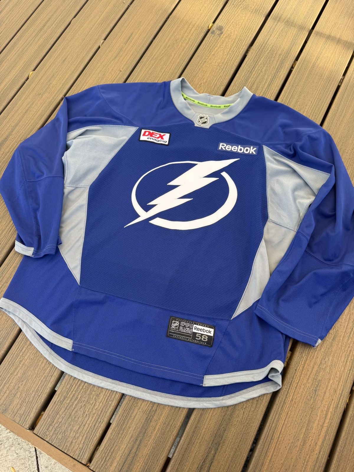 Reebok Reebok Tampa Bay Lighting Hockey Jersey XXL White NHl Size US XXL / EU 58 / 5 - 2 Thumbnail
