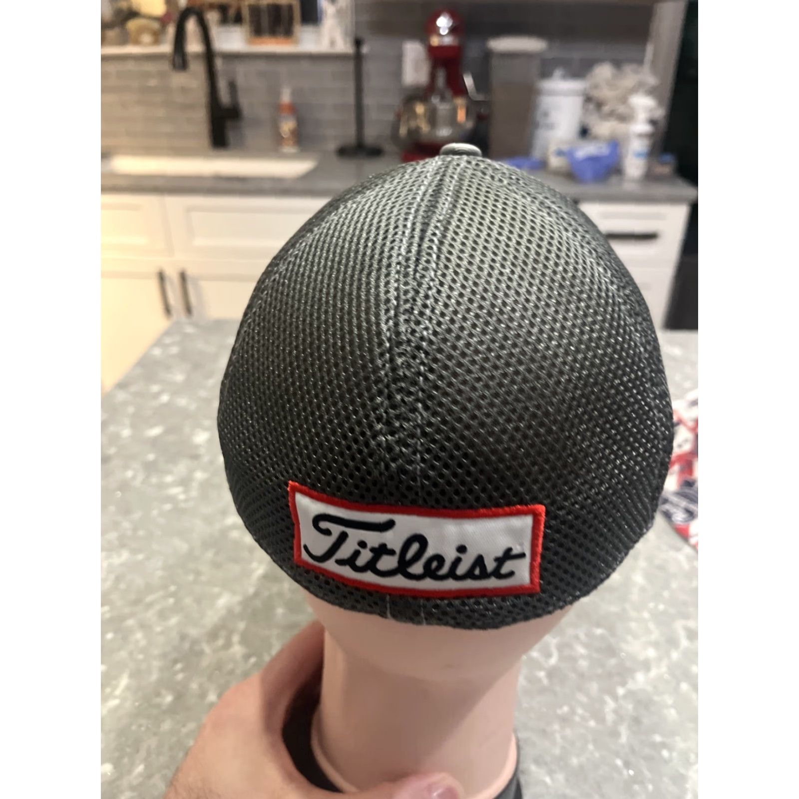 Titleist Titleist Pro V1 FJ Gray Golf Hat S/M Embroidered Logo Foot Joy A-Flex Men Size ONE SIZE - 3 Thumbnail
