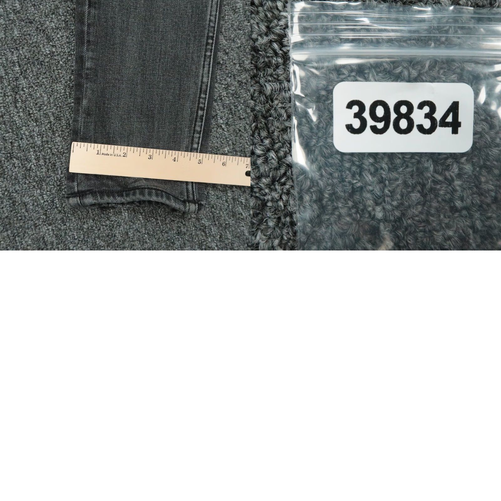 Ksubi KSUBI Jeans Mens 30x27 Black Van Winkle Distressed Slim 5-Pocket Denim Straight Ready to Wear Mens Size US 30 / EU 46 - 9 Thumbnail