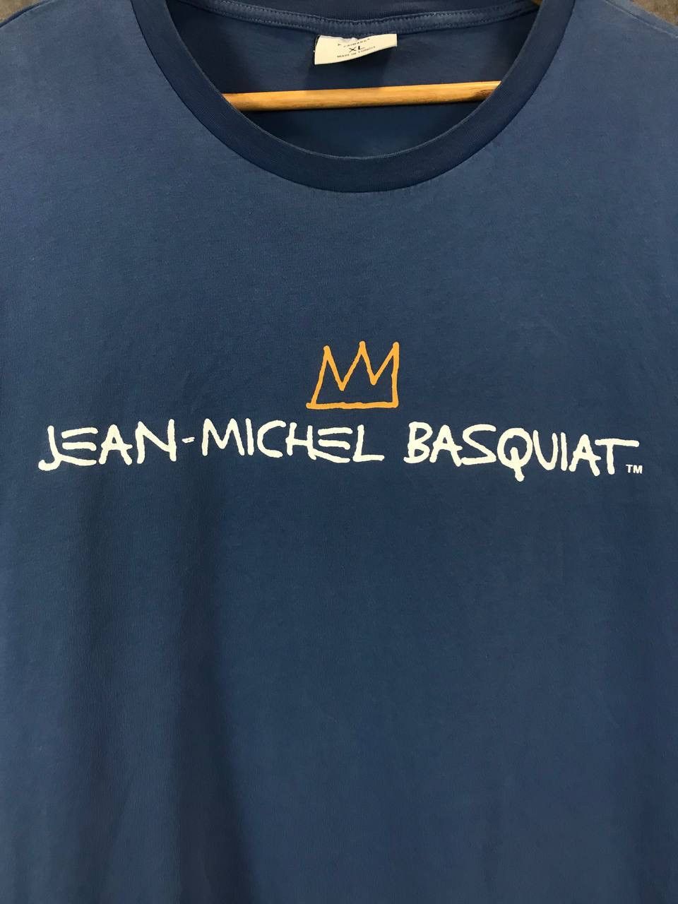 Jean-Michel Basquiat Jean Michael Basquiat designer art tee Size US XL / EU 56 / 4 - 4 Thumbnail