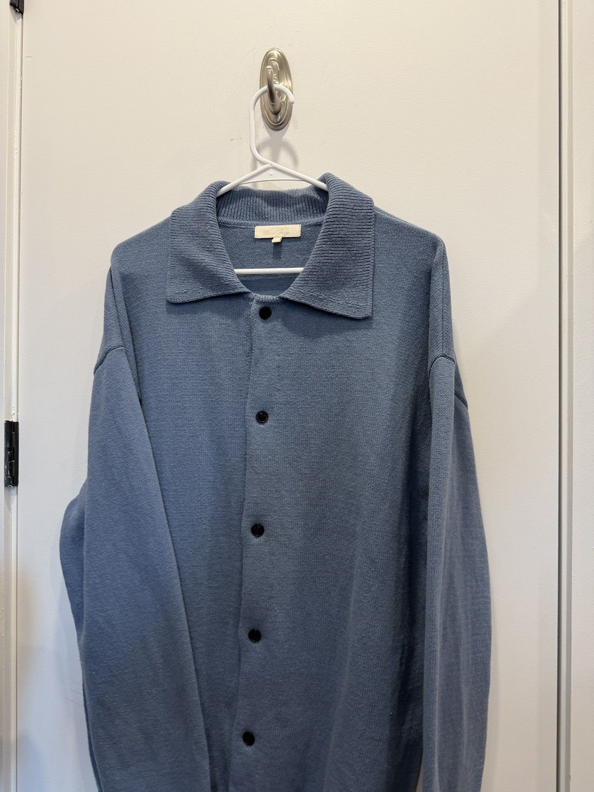 Mfpen Mfpen Blue Formal Polo Cardigan Size US XL / EU 56 / 4 - 2 Thumbnail