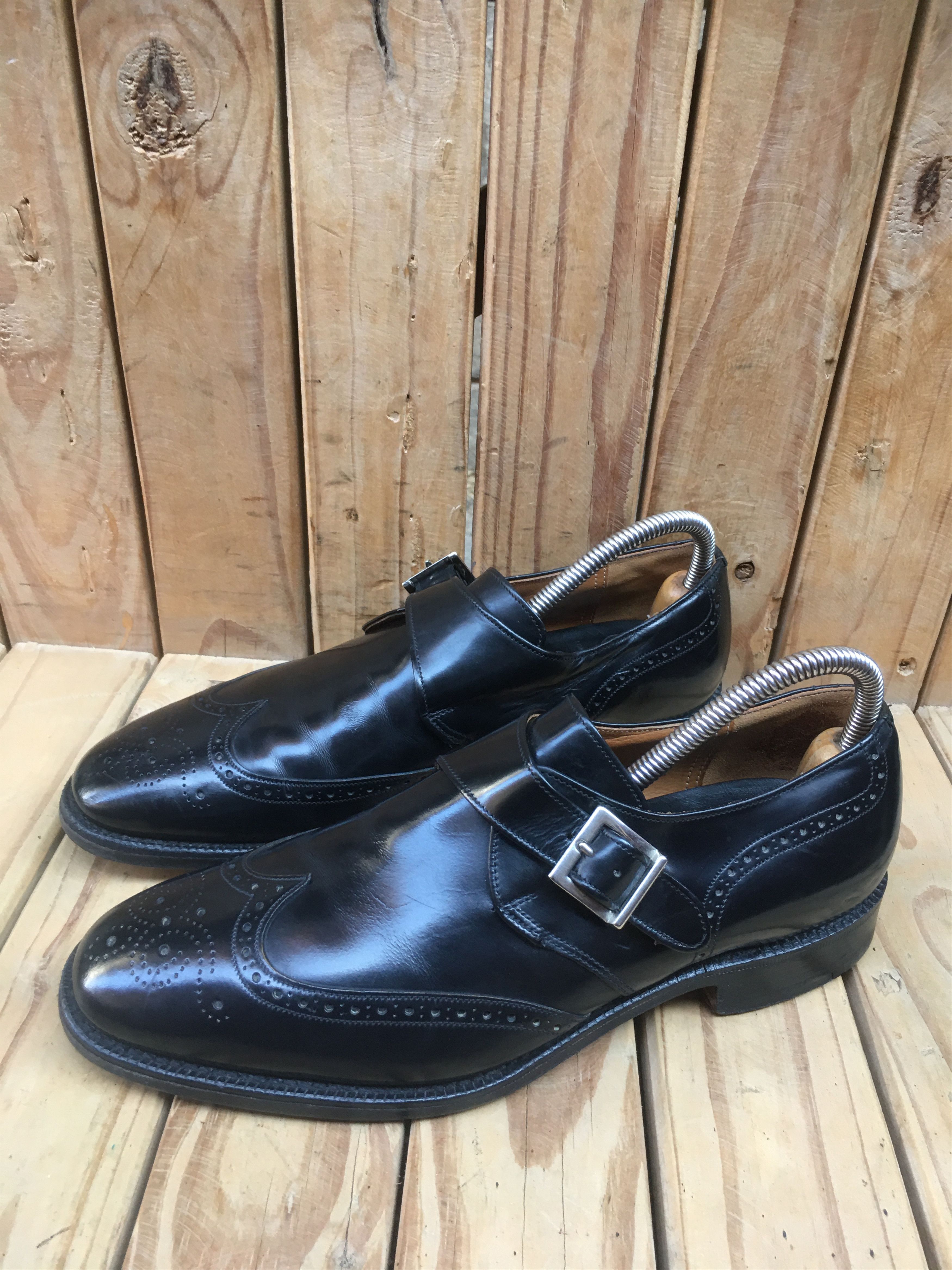 Church's Church’s 'Piccadilly' black Strap Shoes Size UK 7.5 F Size US 8.5 / EU 41-42 - 10 Thumbnail