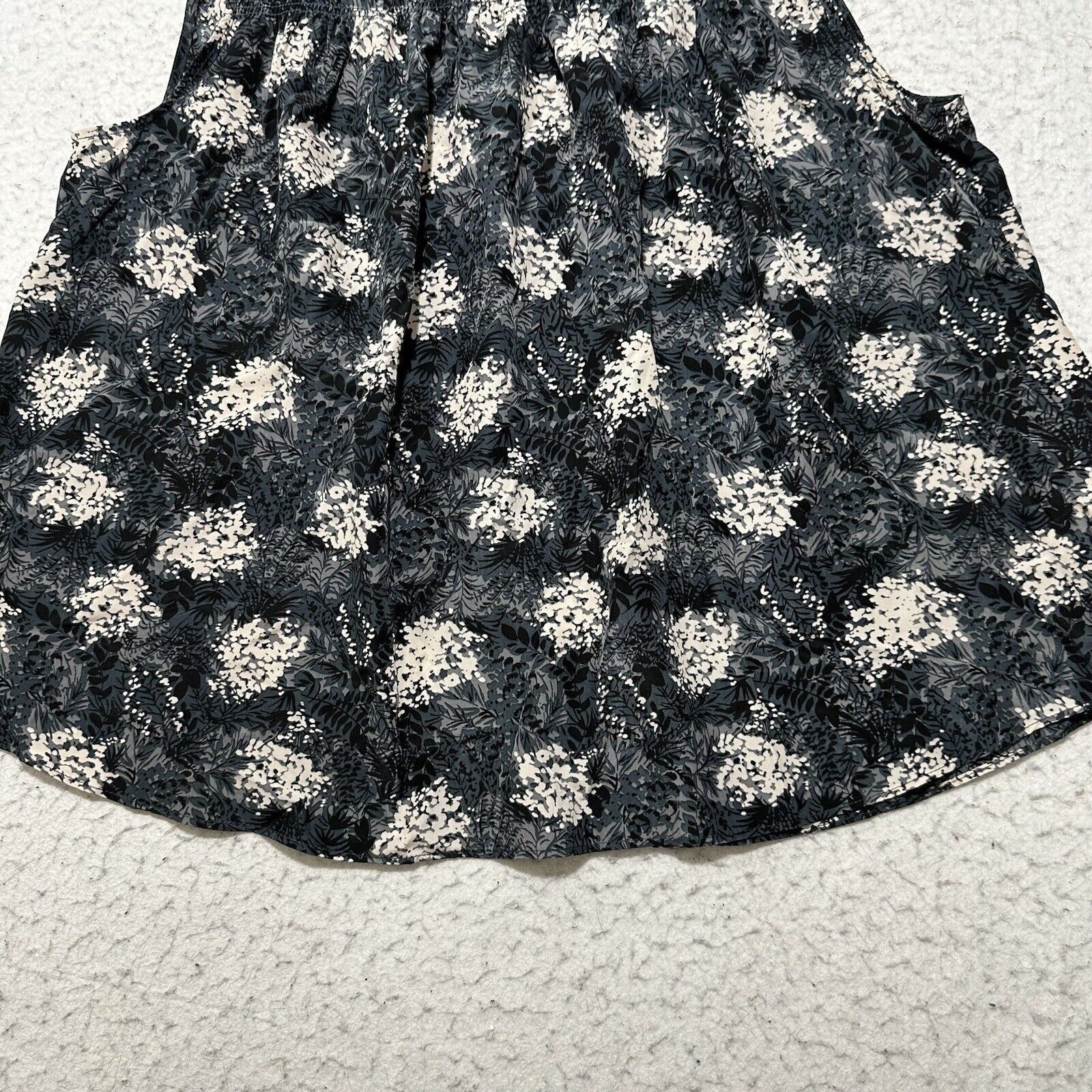 Joie Joie XL Lightweight Tank Top Floral Pullover Blouse Gray Size XL / US 12-14 / IT 48-50 - 6 Thumbnail