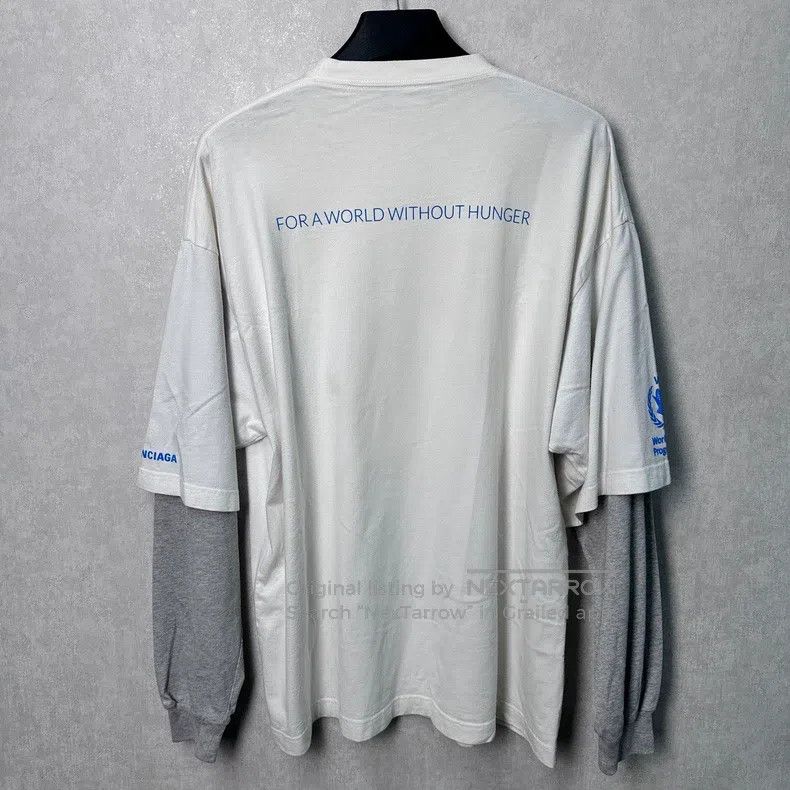 Balenciaga Balenciaga Fake Two-Piece Long Sleeve Size US M / EU 48-50 / 2 - 2 Thumbnail