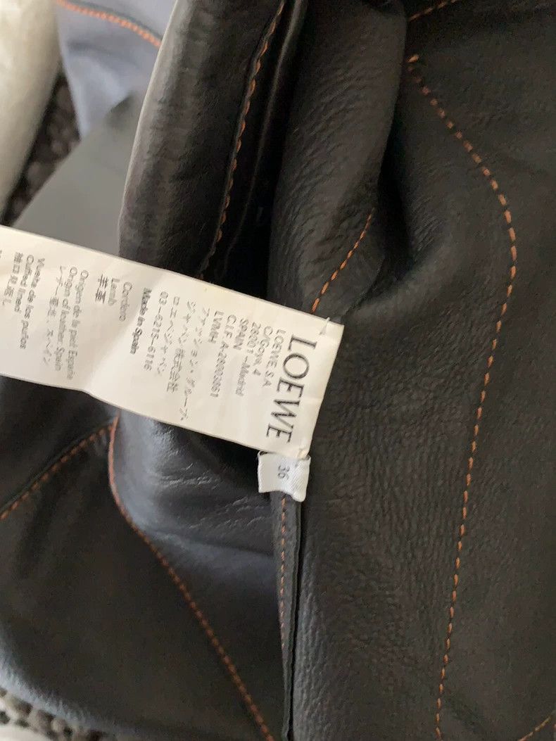Loewe Loewe Rimmed leather coat with matching colors Size XXS / US 00 / IT 34 - 6 Thumbnail