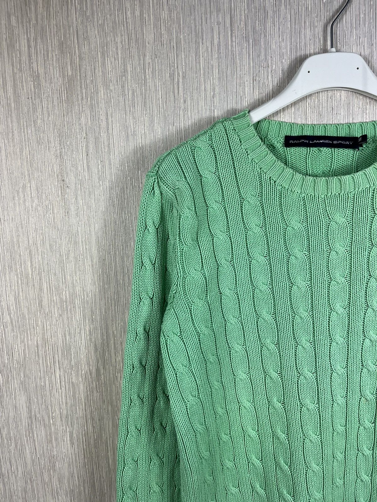 Ralph Lauren × Ralph Lauren Sport × Vintage Vintage Ralph Lauren Sport cable knit braid sweater knitted Size M / US 6-8 / IT 42-44 - 4 Thumbnail