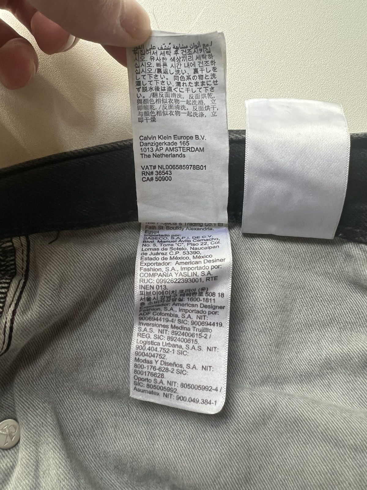 Calvin Klein × Palace Palace X Calvin Klein ck1 baggy jean Size US 34 / EU 50 - 12 Thumbnail