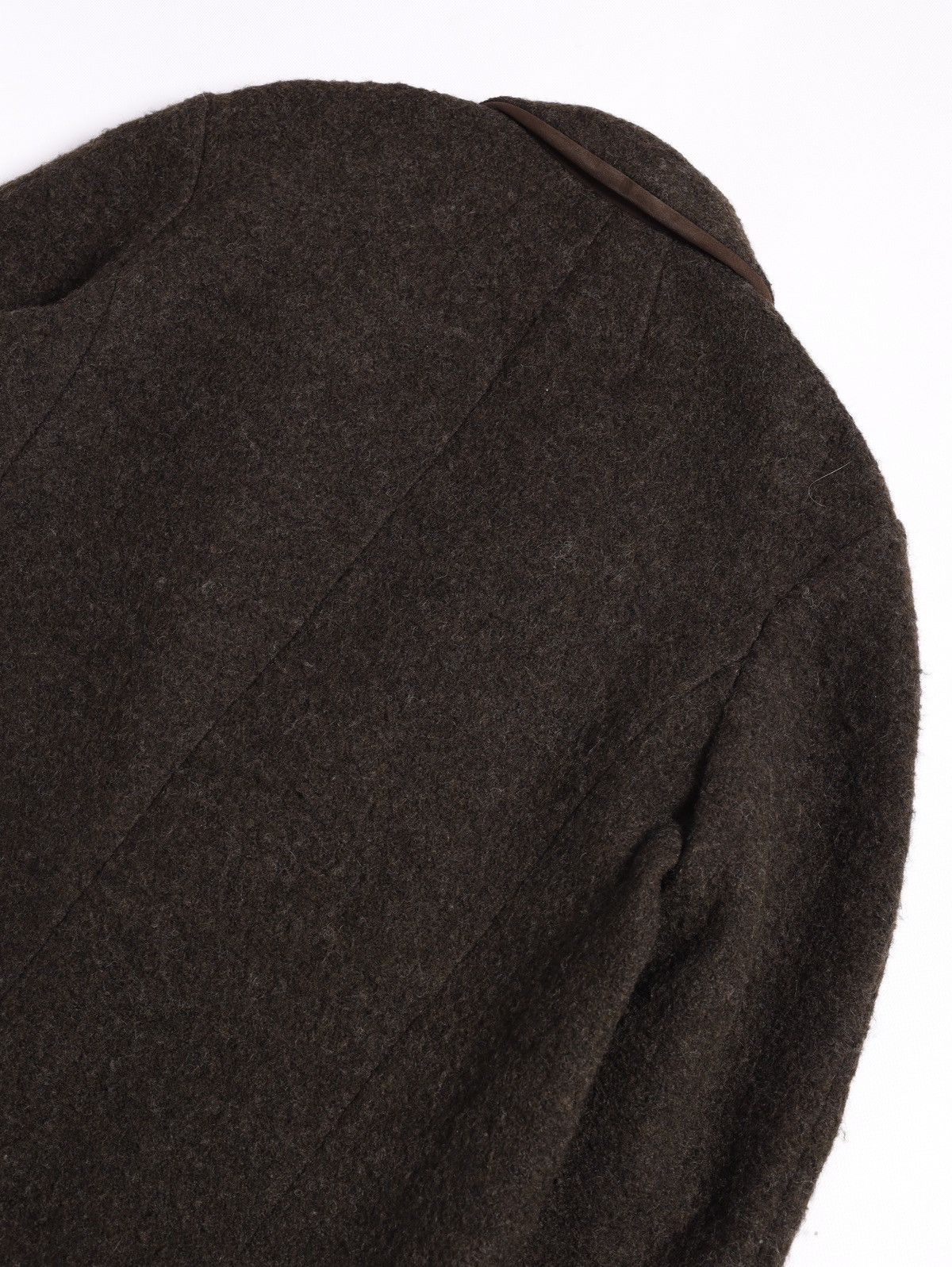 Etro Etro Milano Lana Wool Long Coat Brown Khaki Olive Jacket Size US M / EU 48-50 / 2 - 15 Thumbnail