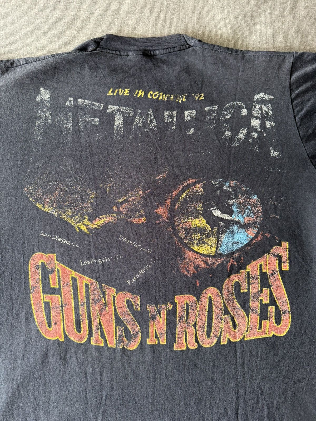 Guns N' Roses Guns N’ Roses x Metallica vintage t-shirt Size US XL / EU 56 / 4 - 9 Thumbnail