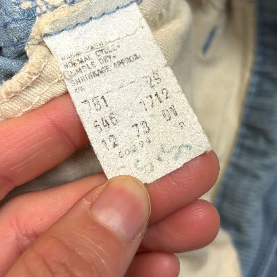 Levi's × Vintage Vintage 70s 80s Levi's 646 Corduroy Flare Pants 32x29 Size US 32 / EU 48 - 4 Thumbnail