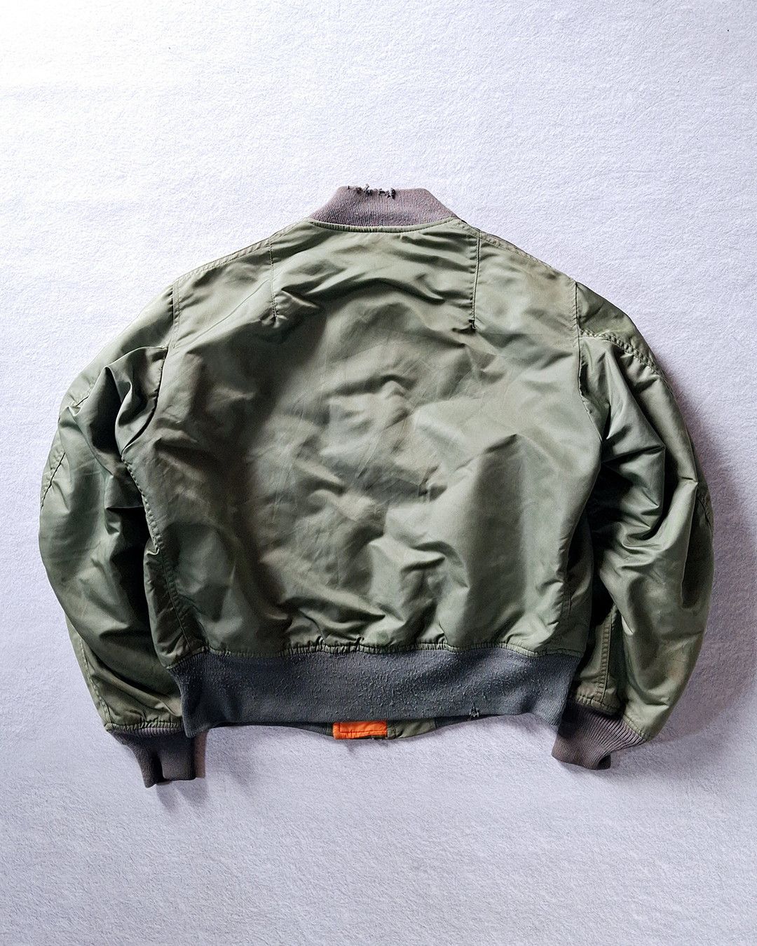 Other GREENBRIER INDUSTRIES MA-1 OLIVE GREEN BOMBER JACKET Size US L / EU 52-54 / 3 - 11 Thumbnail