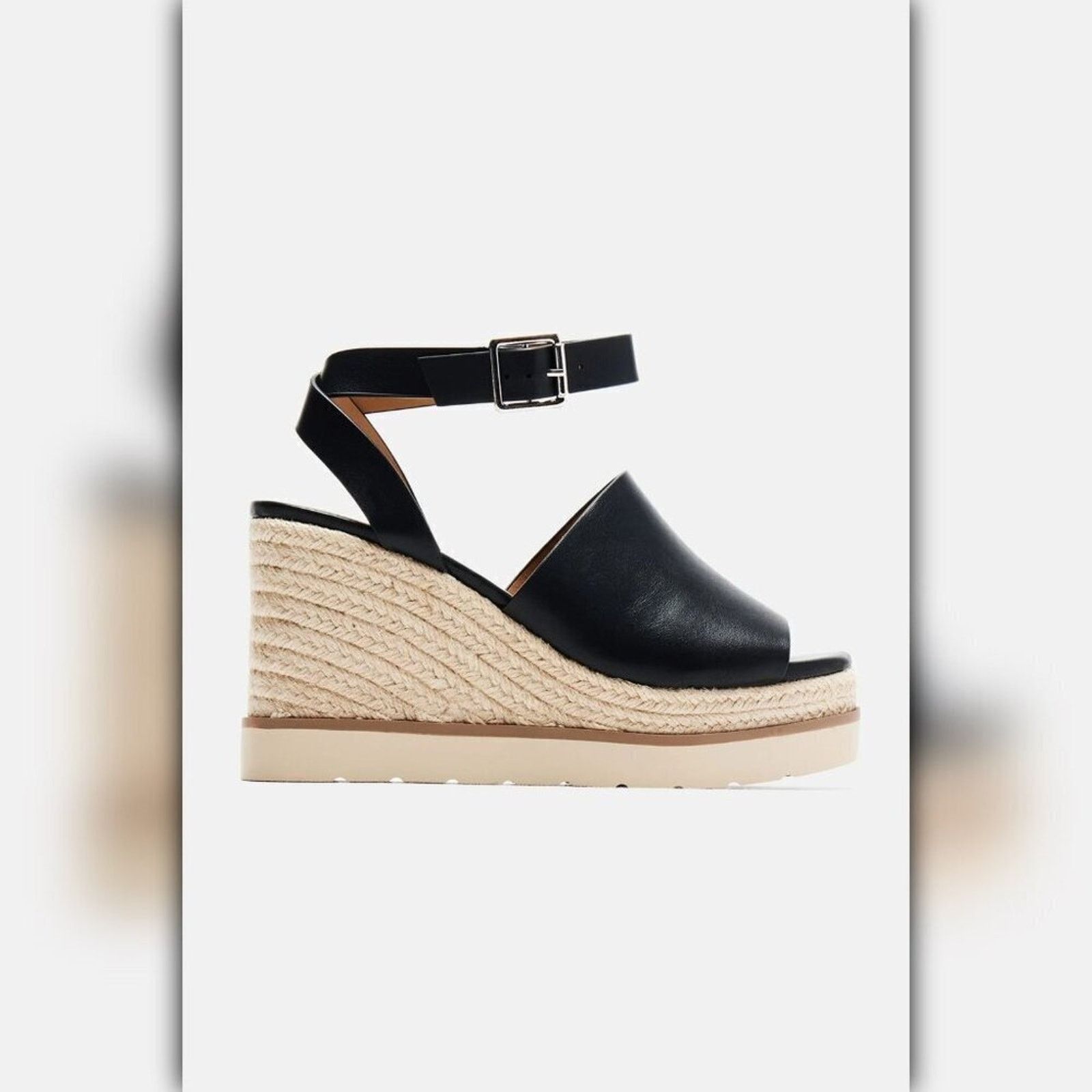 Other • A033 • (9) NWT Cloudfeel Ankle Strap Espadrille Wedge Size US 9 / IT 39 - 4 Thumbnail