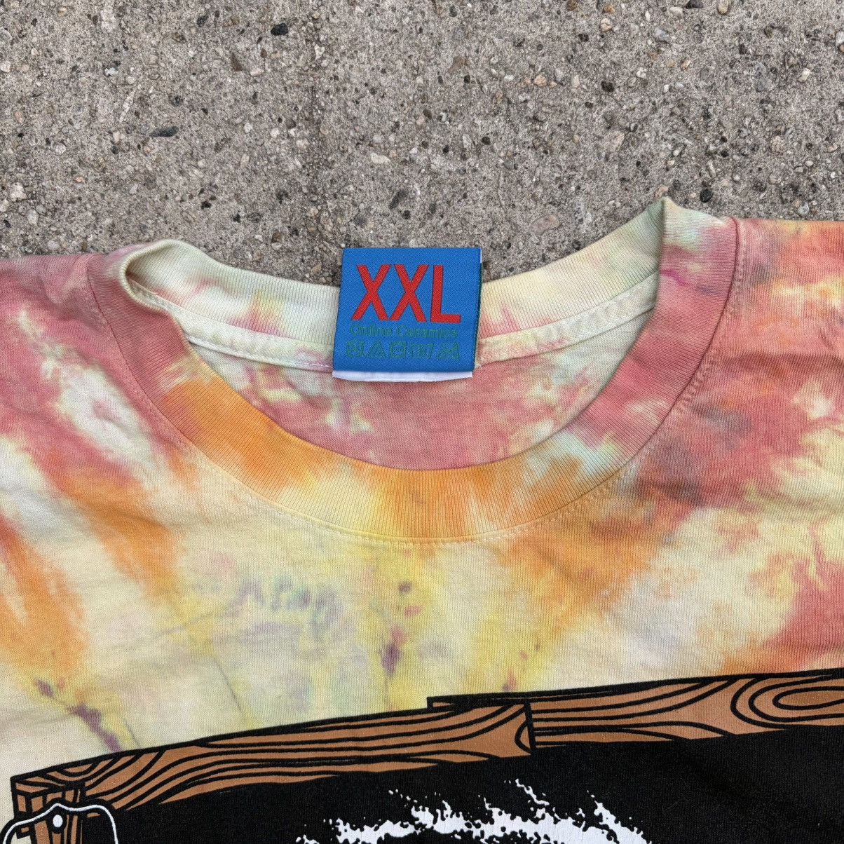 Online Ceramics Online Ceramics Hitch Your Wagon Tie Dye Shirt Size XXL Rare Size US XXL / EU 58 / 5 - 6 Thumbnail