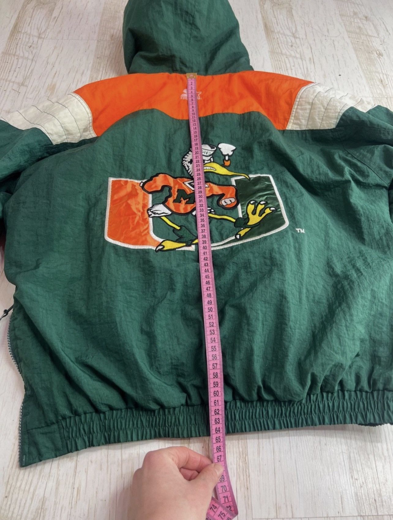 Starter Vintage Starter Miami Hurricanes Jacket – 90s – Size S Size US S / EU 44-46 / 1 - 16 Thumbnail