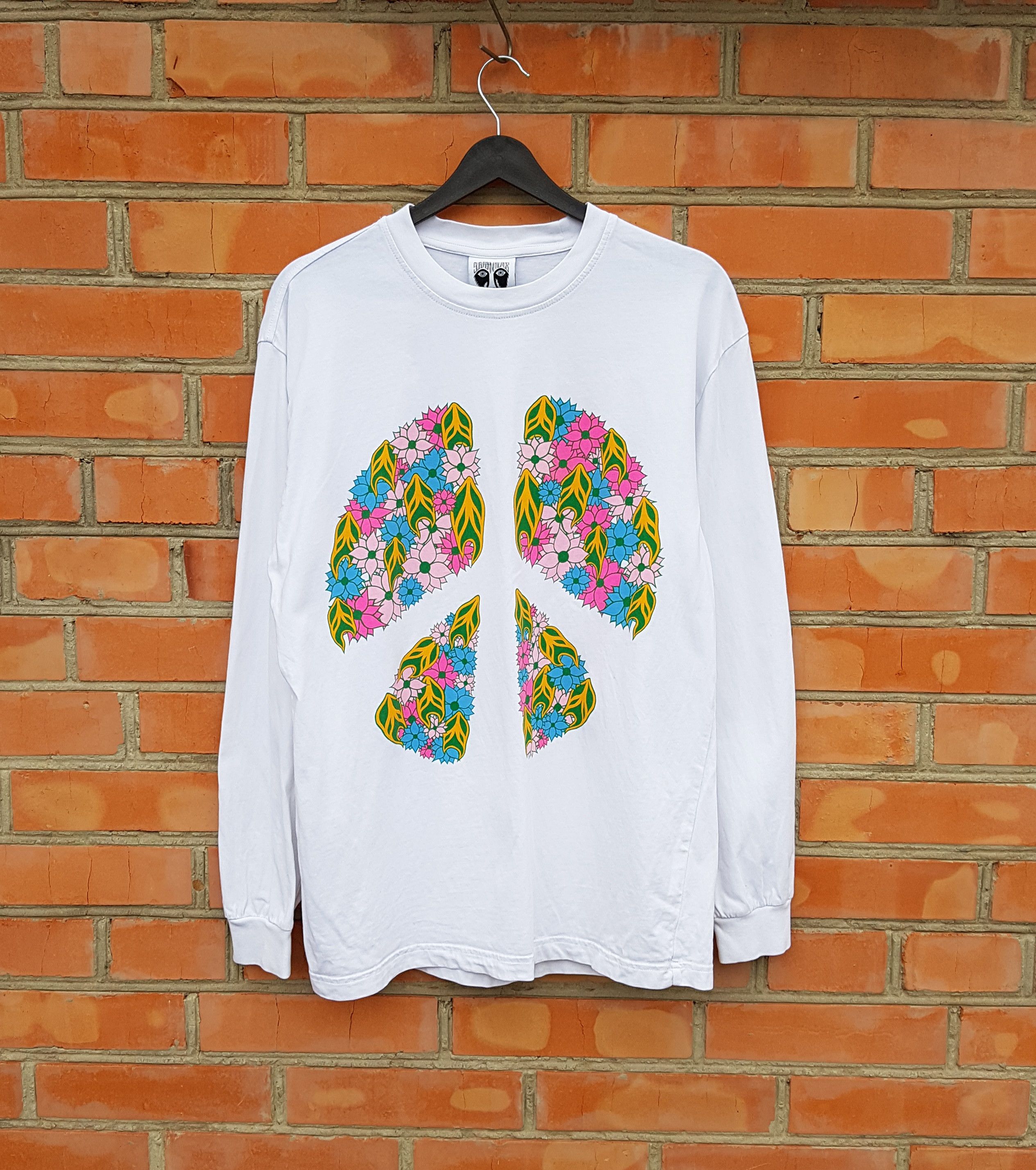 Palace Palace Suburban Bliss Peace and Love Longsleeve Shirt White Size US L / EU 52-54 / 3 - 2 Thumbnail